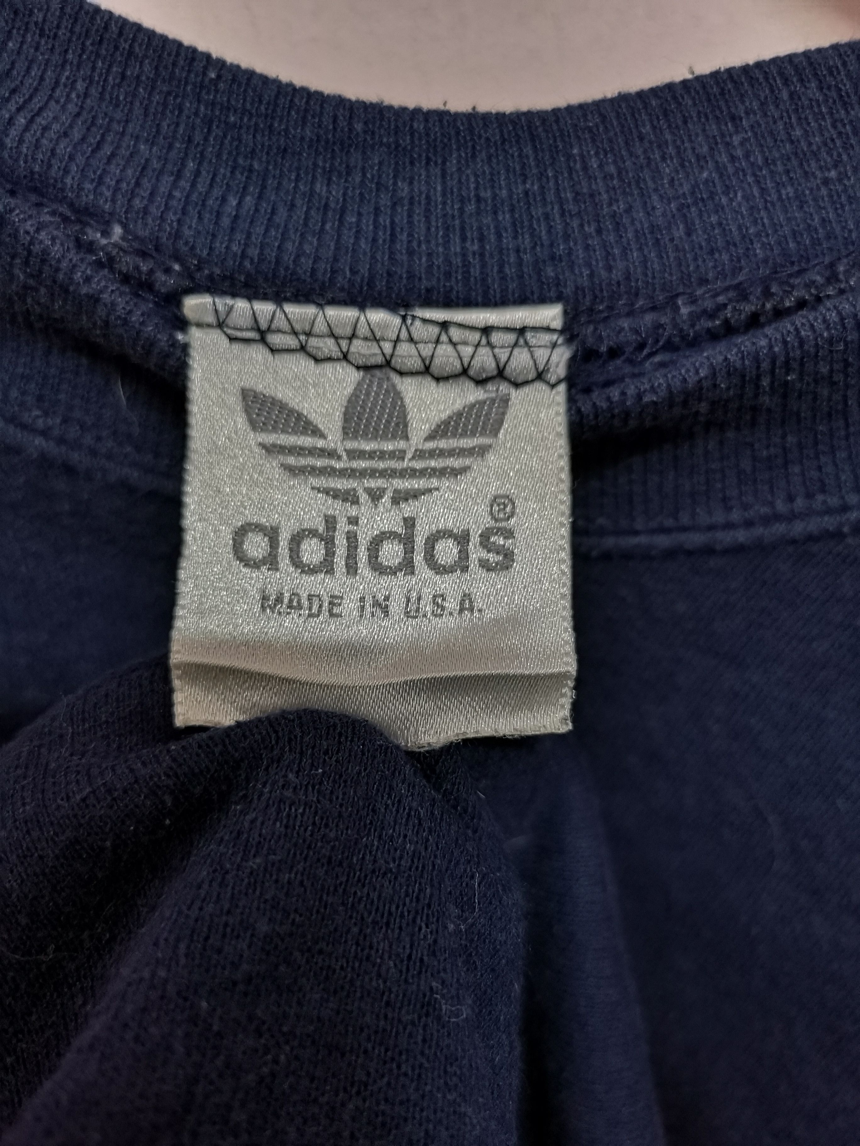 Adidas Vintage ADIDAS TREFOIL Made in USA Sweatshirts STEP1 Size US M / EU 48-50 / 2 - 3 Thumbnail