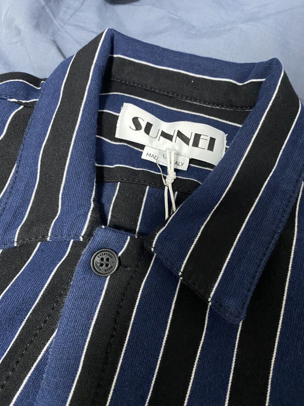 Sunnei Striped long sleeves shirt Size US L / EU 52-54 / 3 - 8 Thumbnail