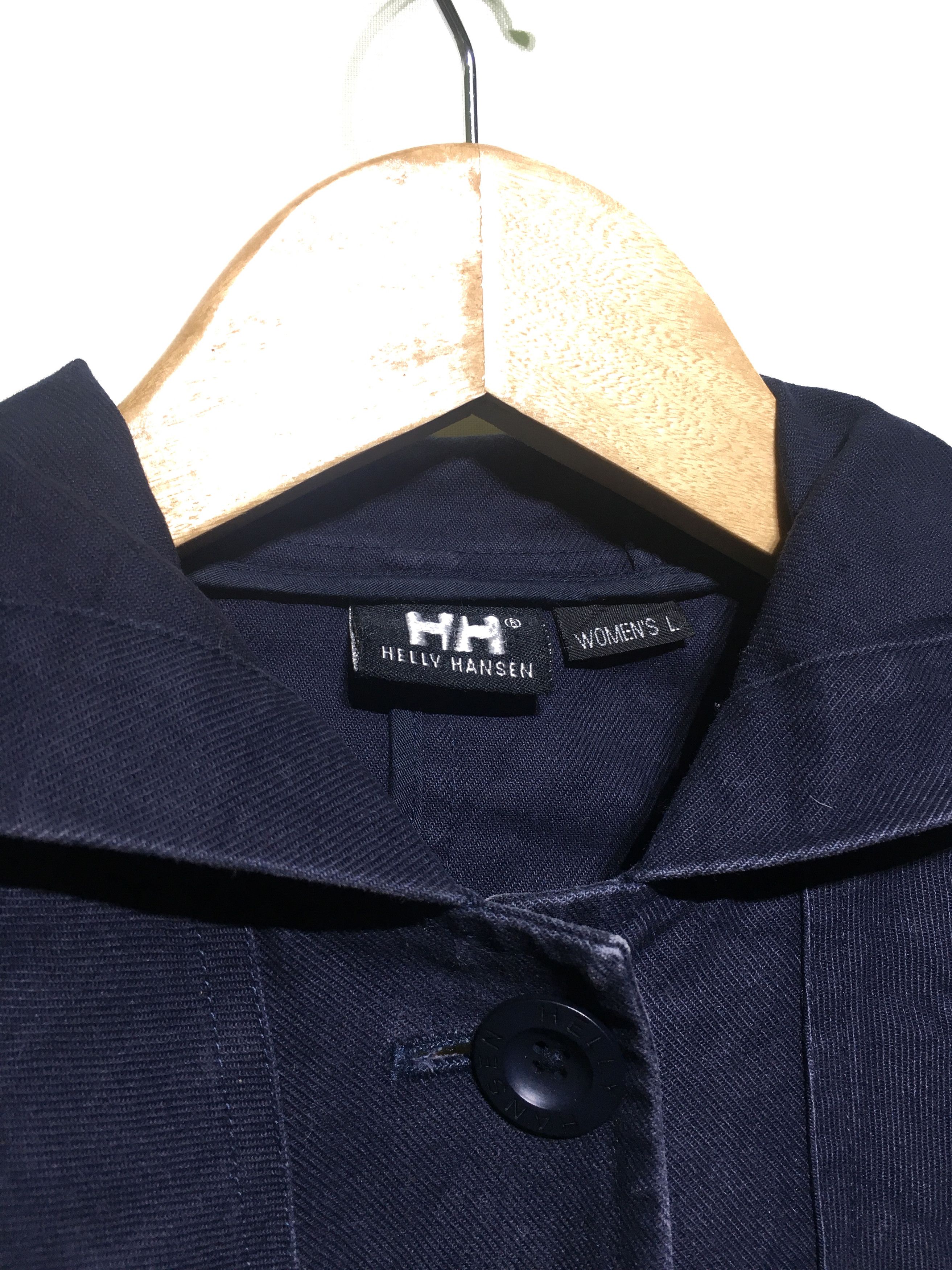 Helly Hansen Vintage HELLY HANSEN Spell Out Hooded Jacket Size US L / EU 52-54 / 3 - 4 Thumbnail