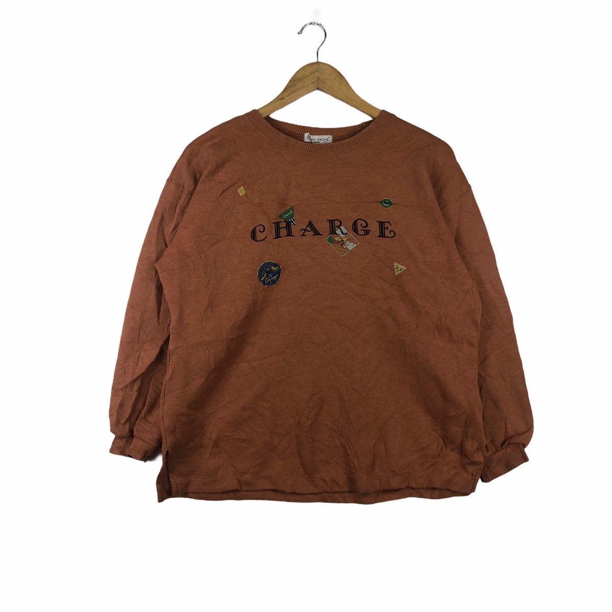 Vintage VINTAGE CHARGE SWEATSHIRT CASUAL JUMPER PULLOVER Size US M / EU 48-50 / 2 - 1 Thumbnail