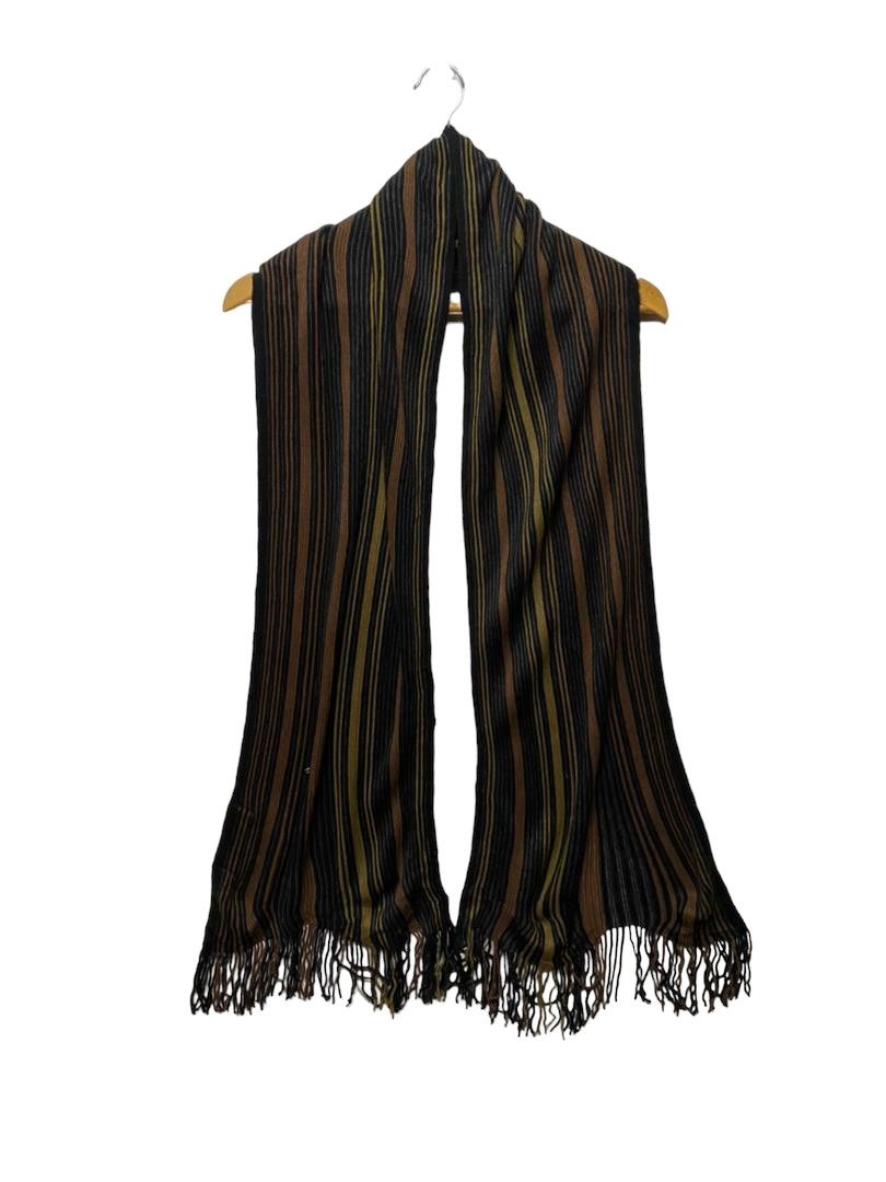Designer × Other × Vintage 💥VINTAGE MICHEL LEGER PARIS KNITTED MUFFLER/SCARVES/SCARF Size ONE SIZE - 1 Thumbnail