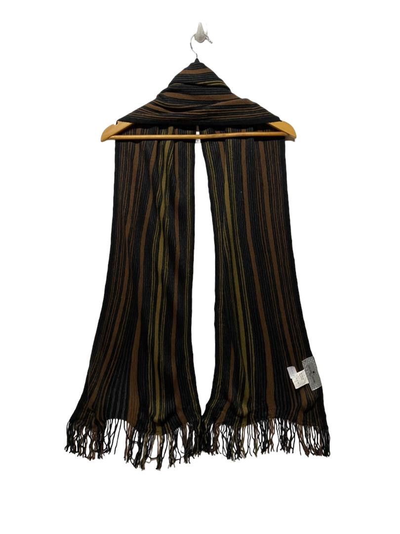 Designer × Other × Vintage 💥VINTAGE MICHEL LEGER PARIS KNITTED MUFFLER/SCARVES/SCARF Size ONE SIZE - 2 Thumbnail