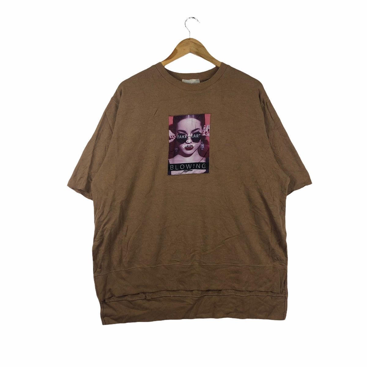 Vintage BLOWING MODERATION CULMINATE FASHION DESIGNER TSHIRT CASUAL Size US L / EU 52-54 / 3 - 1 Thumbnail
