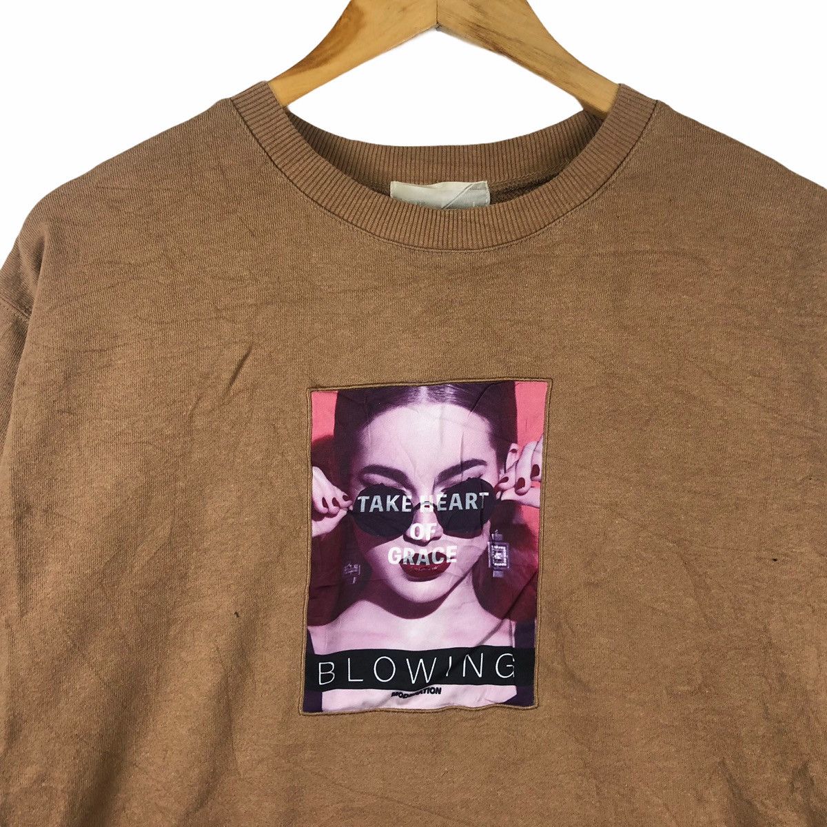 Vintage BLOWING MODERATION CULMINATE FASHION DESIGNER TSHIRT CASUAL Size US L / EU 52-54 / 3 - 2 Thumbnail