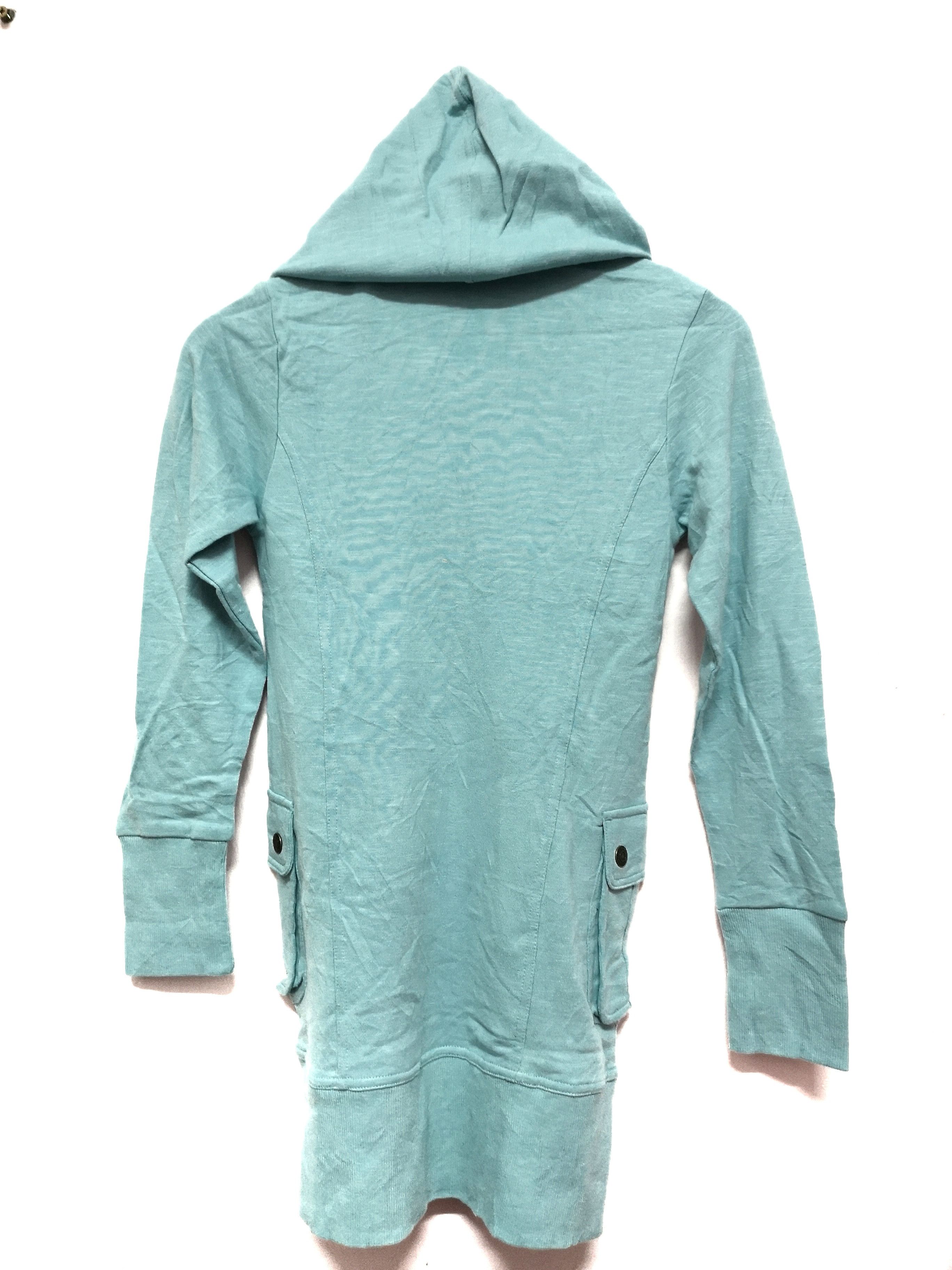 Kansai Yamamoto KANSAI JEANS LONG HOODED PULLOVER SWEATSHIRTS Size US S / EU 44-46 / 1 - 2 Thumbnail