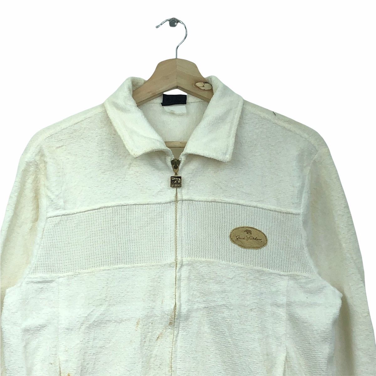 Vintage JACK NICKLAUS BEAR Hathaway Zipper Fleece Sweatshirt Size US M / EU 48-50 / 2 - 3 Thumbnail