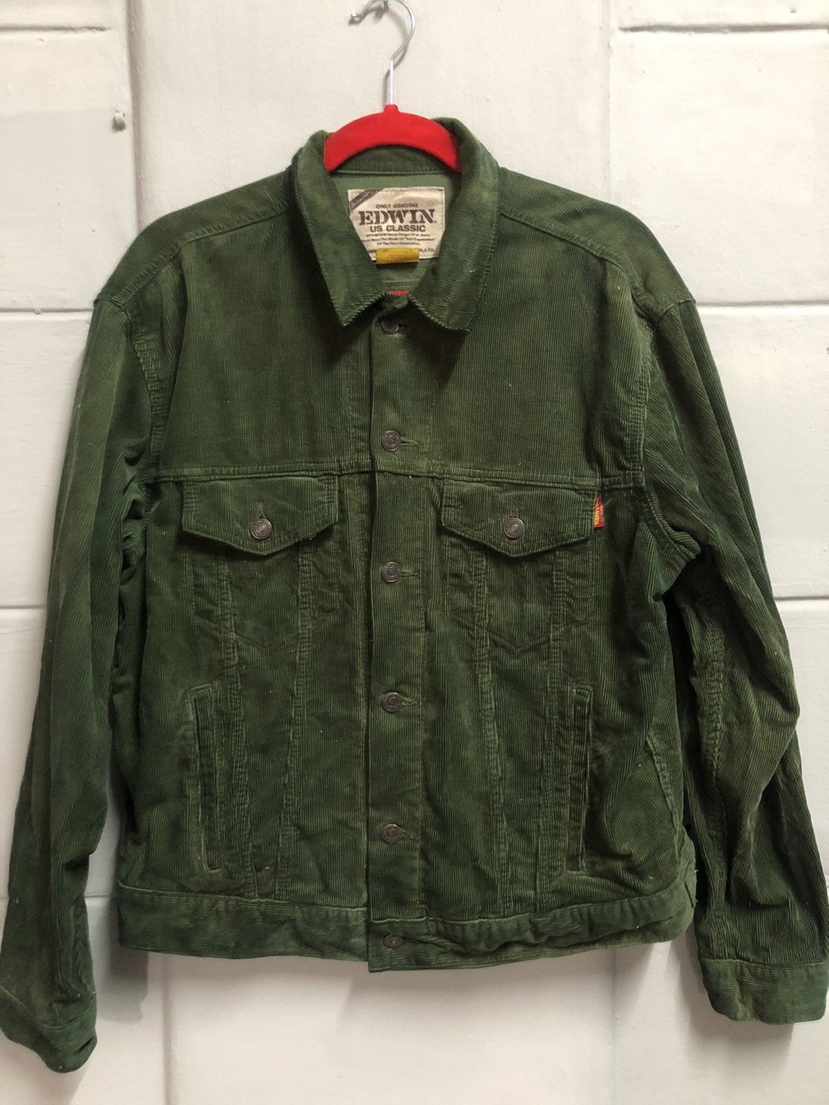 Motorcycle Jacket Cudroy Rare Item Edwin Us Classic #cw21