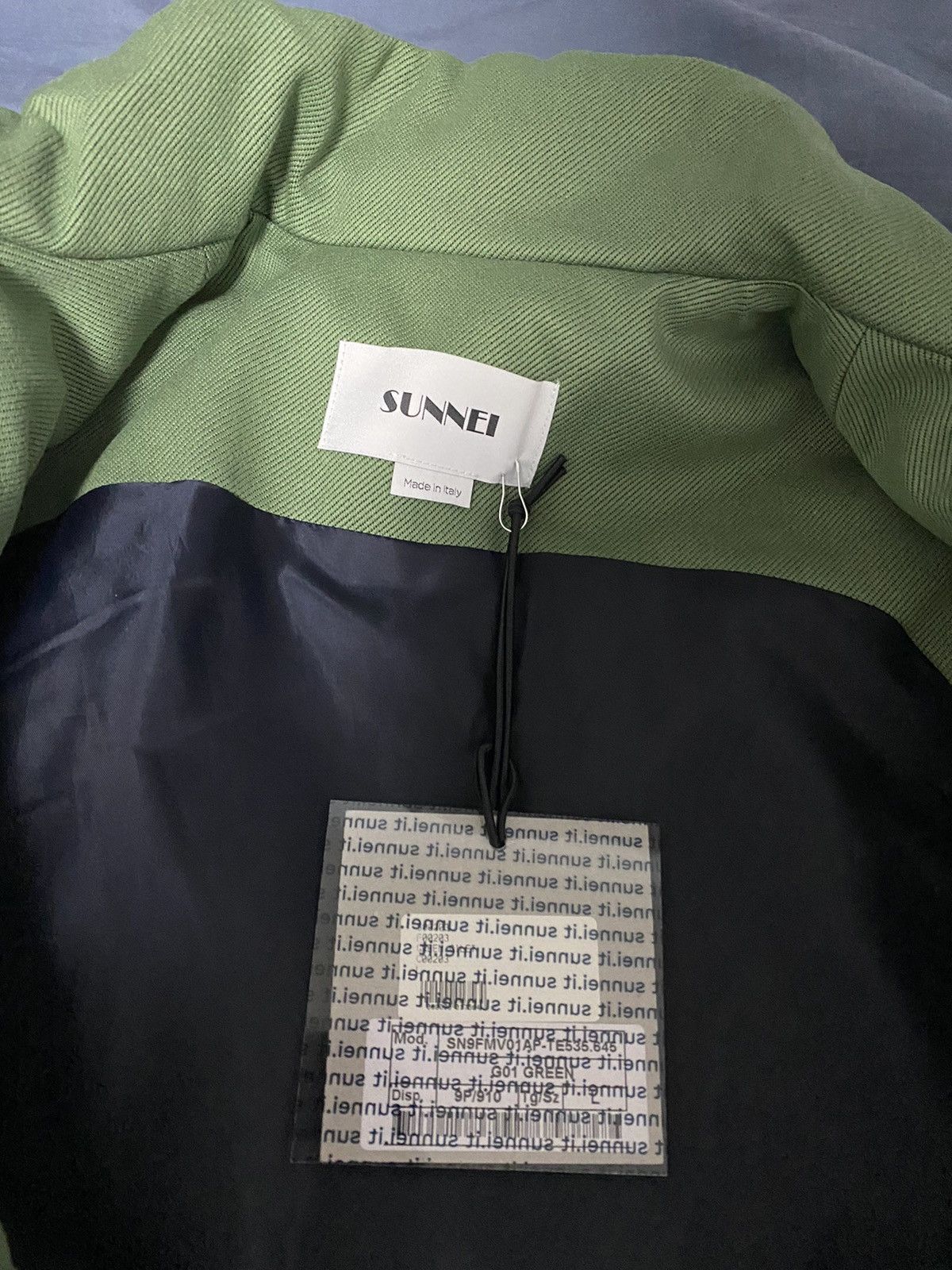 Sunnei Classic green vest Size US M / EU 48-50 / 2 - 4 Thumbnail