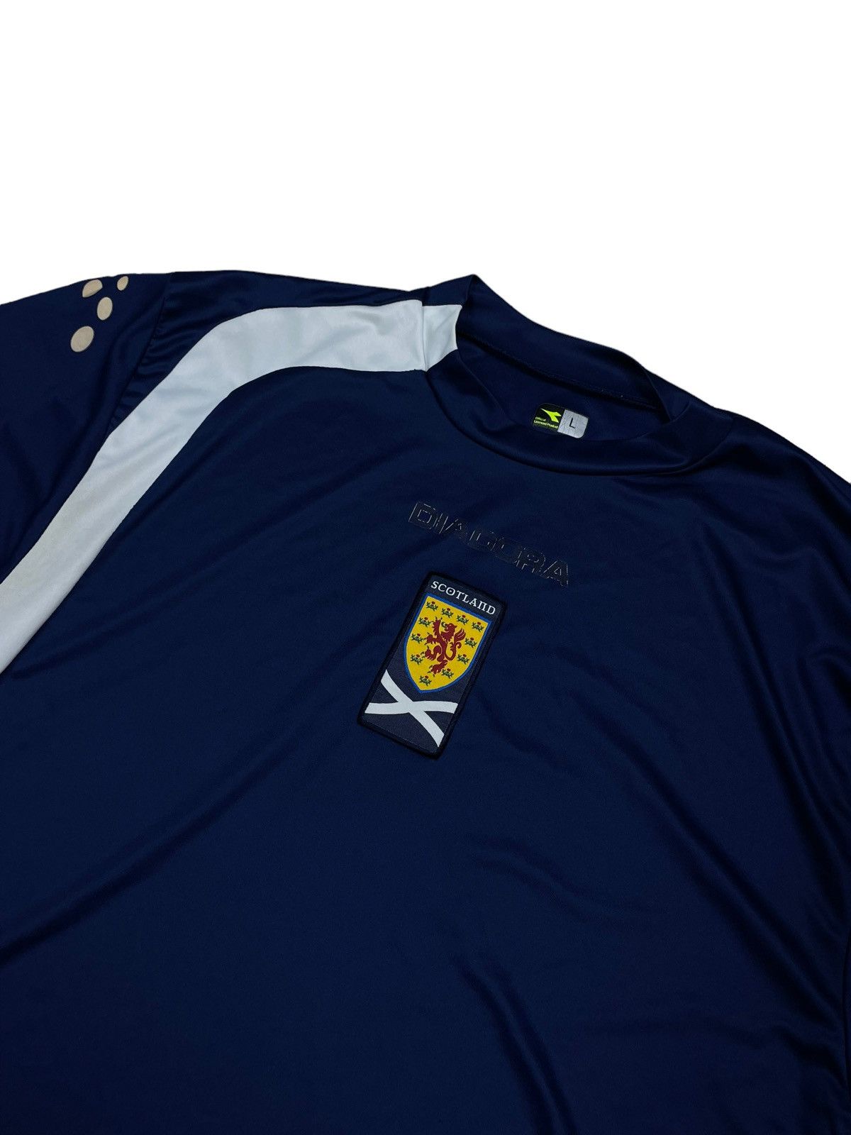 Diadora × Vintage Vintage Diadora Scotland 2007 2008 Home soccer jersey Size US L / EU 52-54 / 3 - 2 Thumbnail