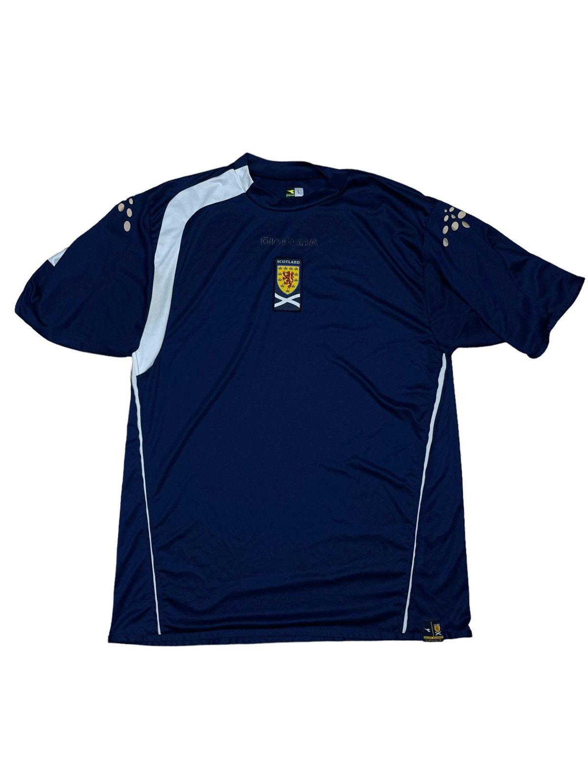 Diadora × Vintage Vintage Diadora Scotland 2007 2008 Home soccer jersey Size US L / EU 52-54 / 3 - 1 Thumbnail