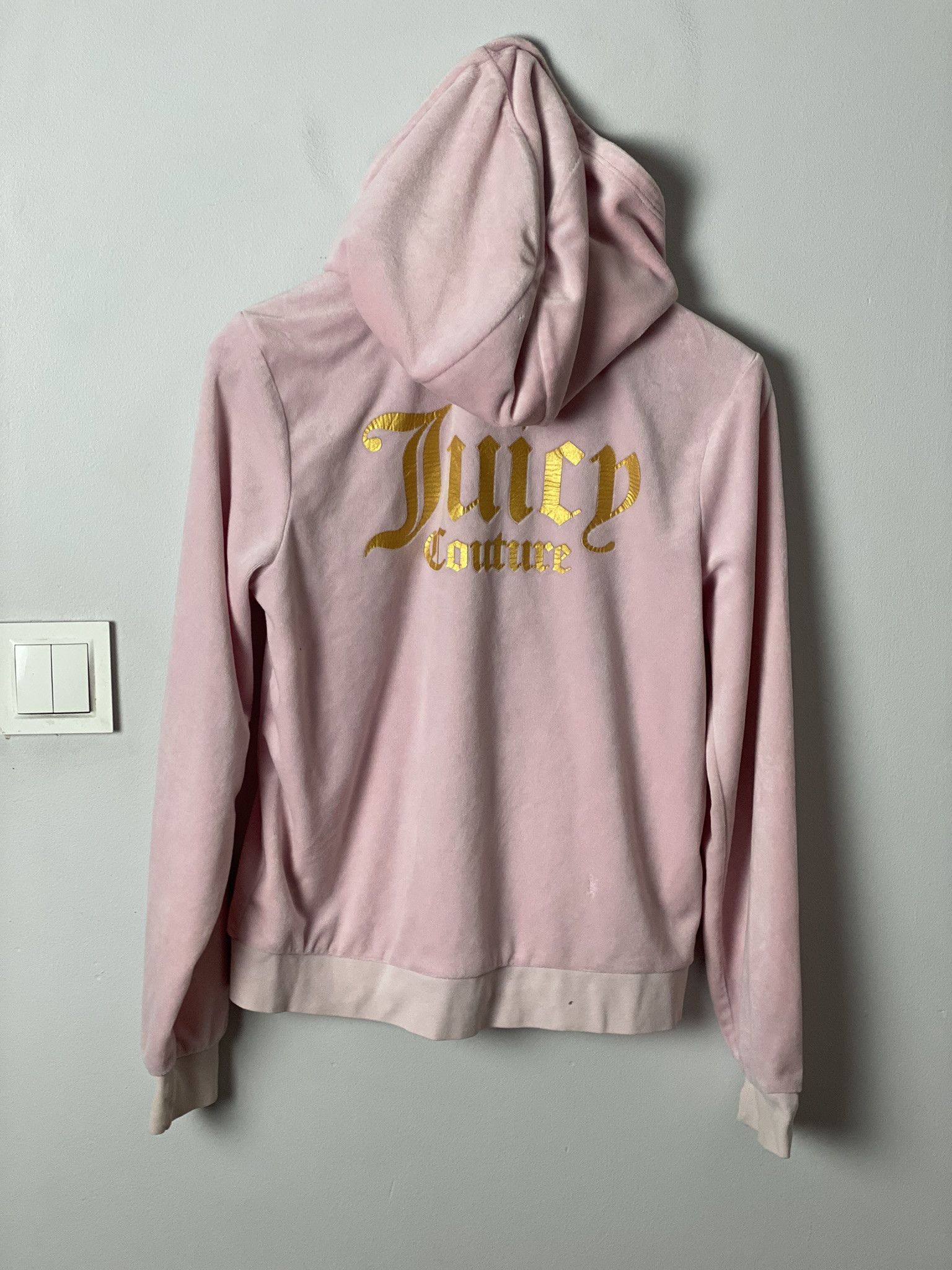 Juicy Couture Juicy Couture big back logo zip-up hoodie Size S / US 4 / IT 40 - 1 Thumbnail