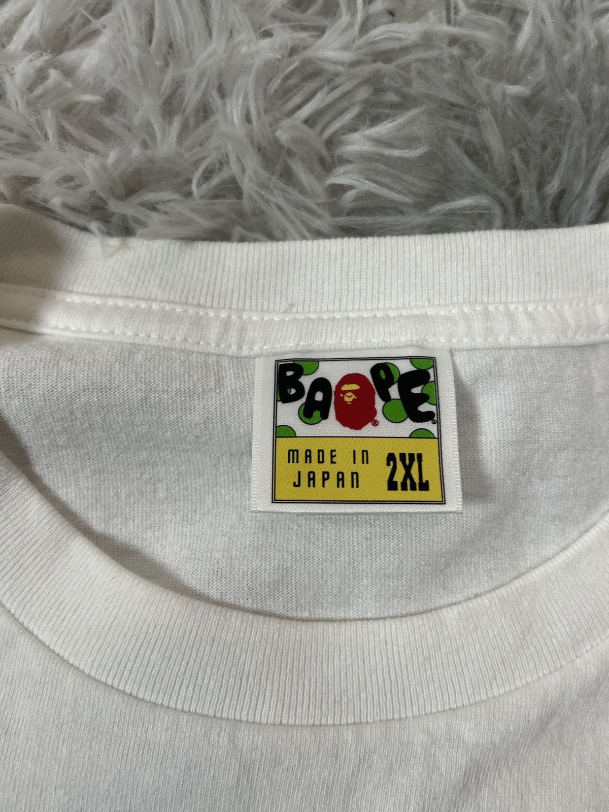 Bape Bape tee Kongfu Size US XXL / EU 58 / 5 - 3 Thumbnail