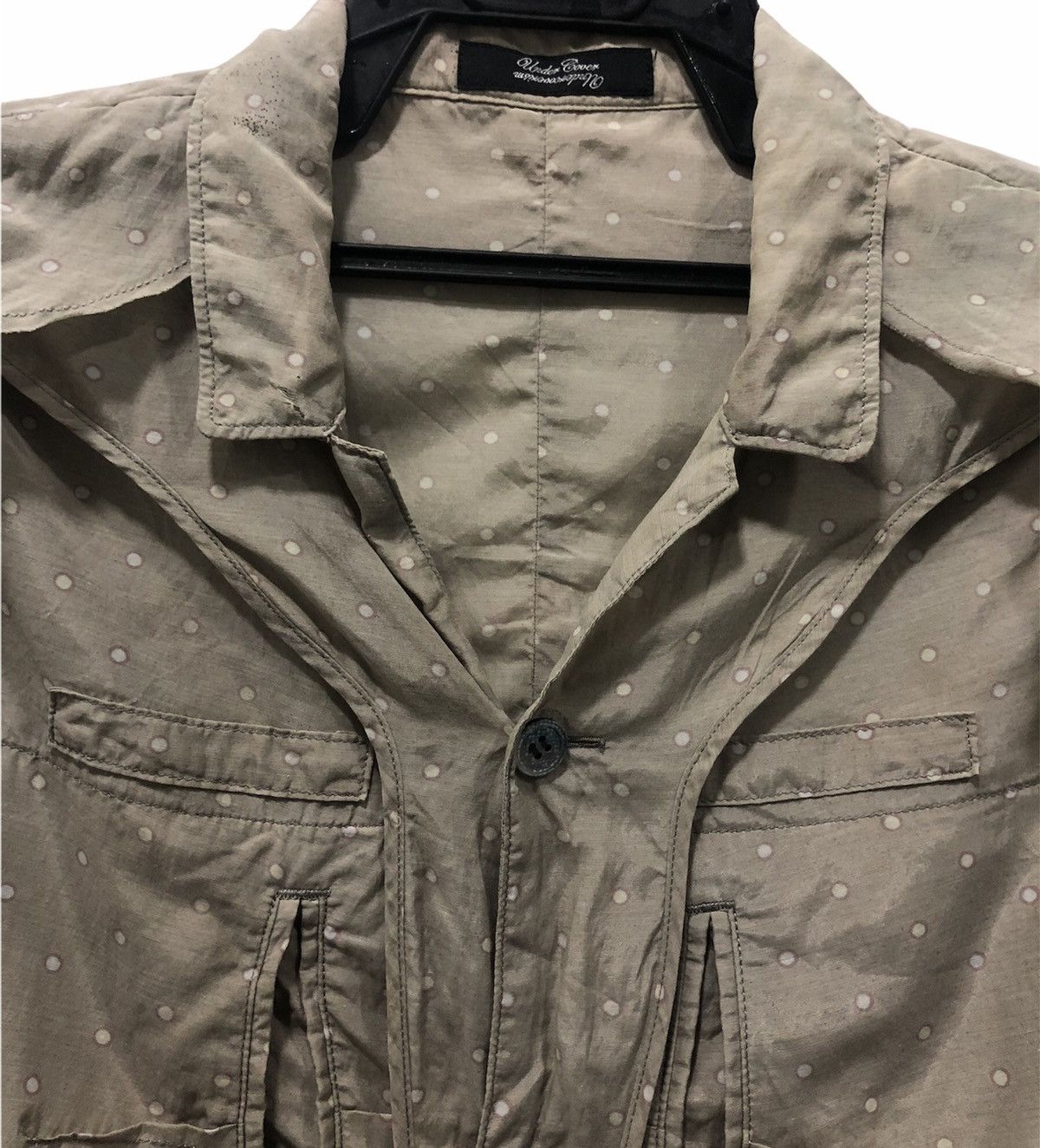 Undercover × Vintage UNDER COVER BUTTON UPS SHIRT Size US M / EU 48-50 / 2 - 3 Thumbnail