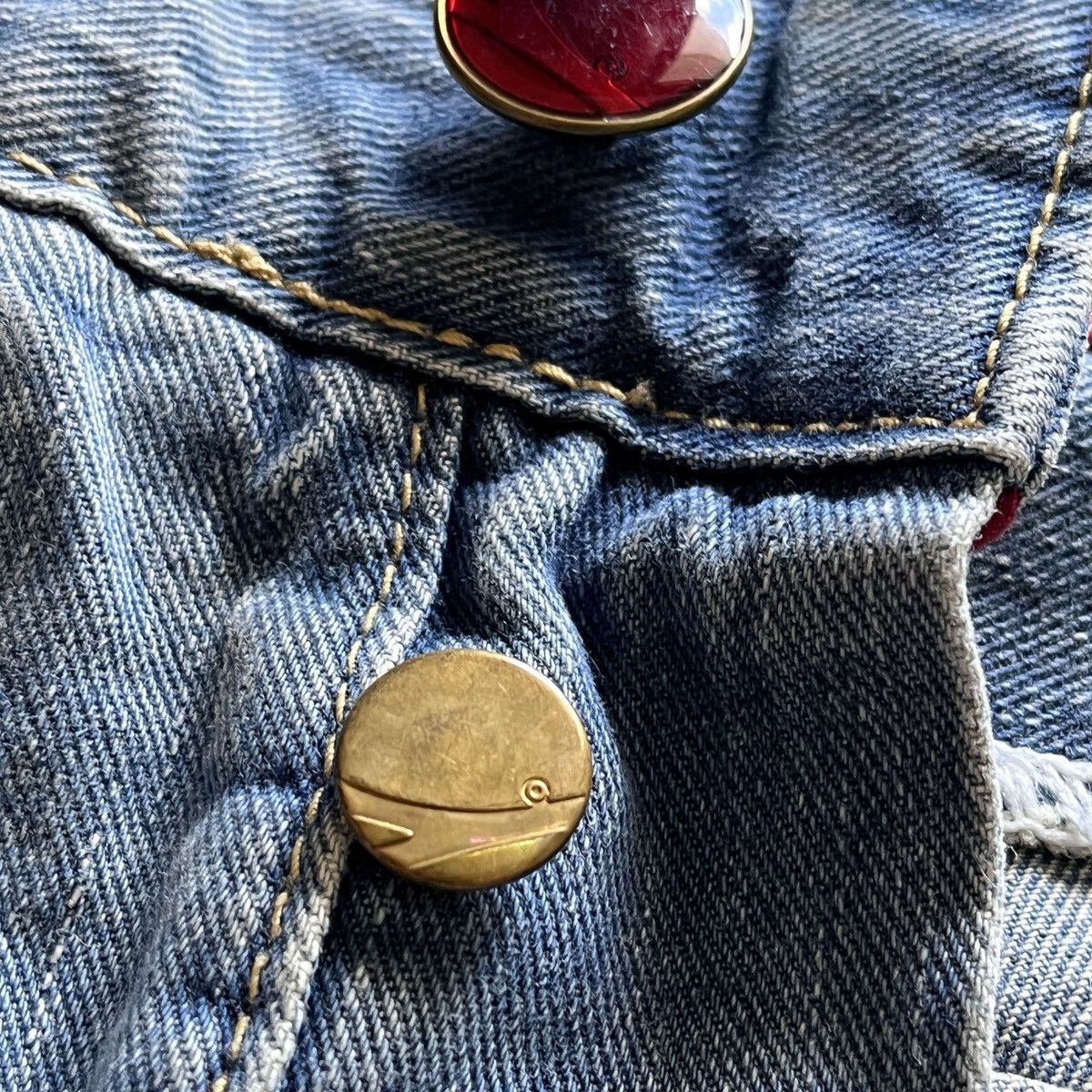 Levi's × Vintage Vintage Levi's Flare Takuya Kimura Twisted Leg Size US 30 / EU 46 - 5 Thumbnail