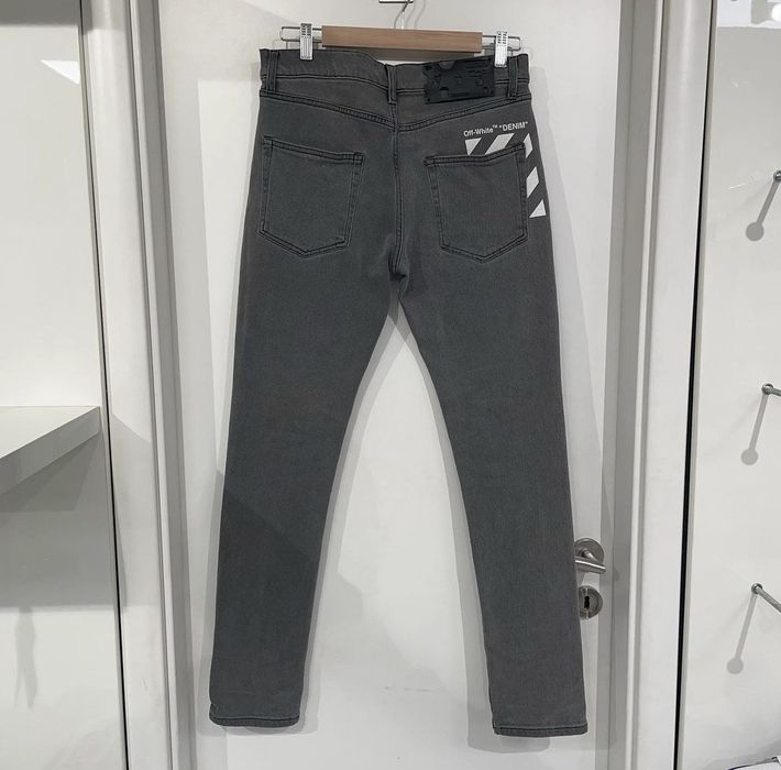Off-White Off-White Pants Grey | Grailed