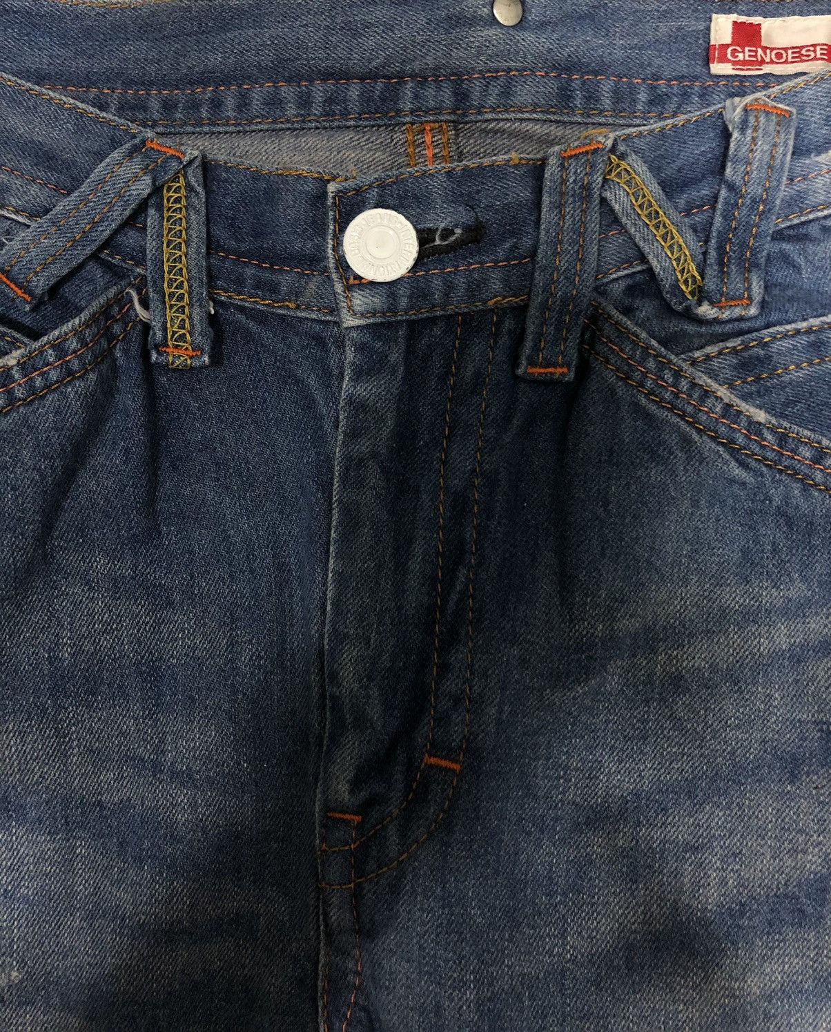 Japanese Brand GENOESE TANTE COSE BUONE A TUTTI DENIM PANTS Size US 32 / EU 48 - 8 Thumbnail