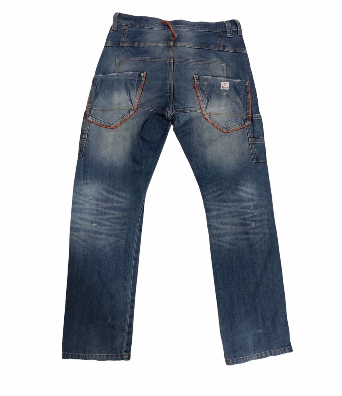 Japanese Brand GENOESE TANTE COSE BUONE A TUTTI DENIM PANTS Size US 32 / EU 48 - 2 Thumbnail