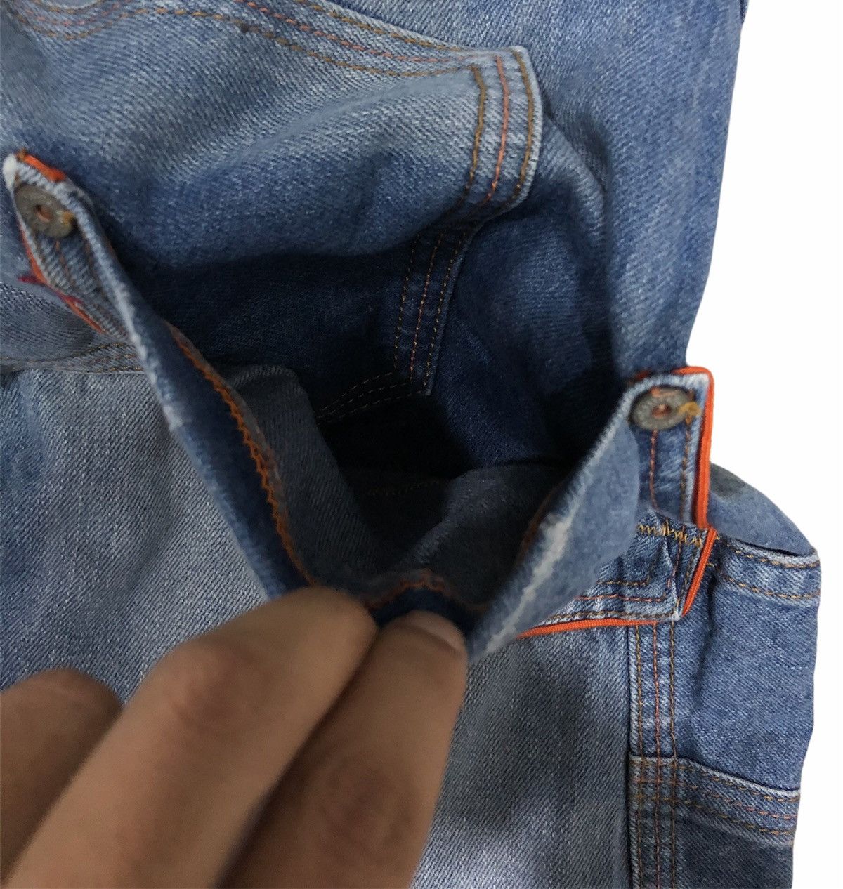 Japanese Brand GENOESE TANTE COSE BUONE A TUTTI DENIM PANTS Size US 32 / EU 48 - 11 Thumbnail