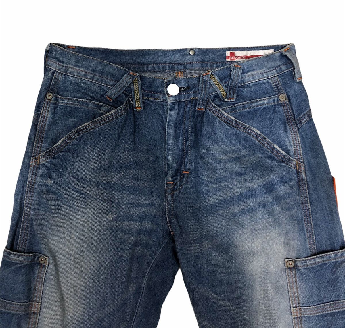 Japanese Brand GENOESE TANTE COSE BUONE A TUTTI DENIM PANTS Size US 32 / EU 48 - 3 Thumbnail