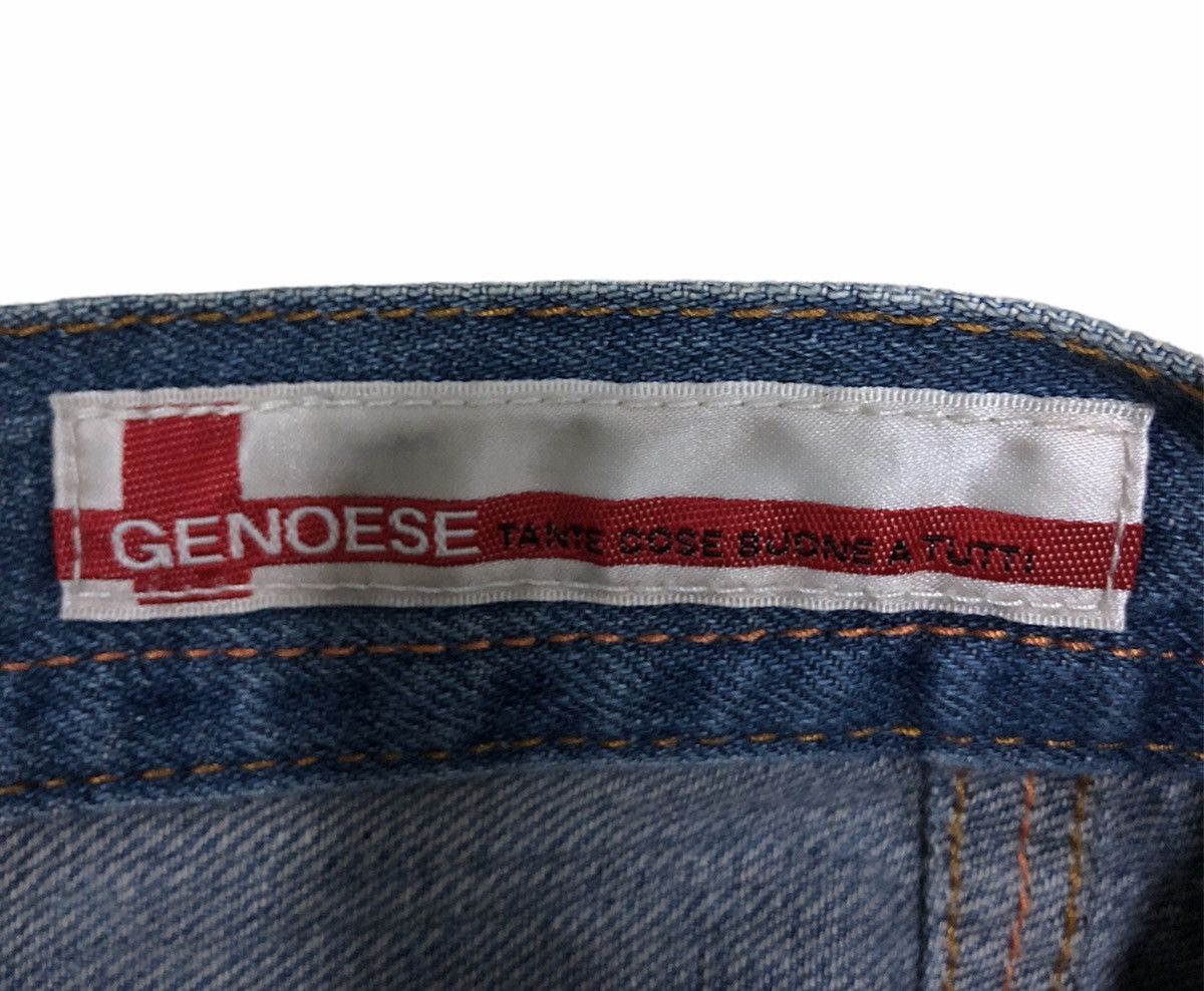 Japanese Brand GENOESE TANTE COSE BUONE A TUTTI DENIM PANTS Size US 32 / EU 48 - 13 Thumbnail