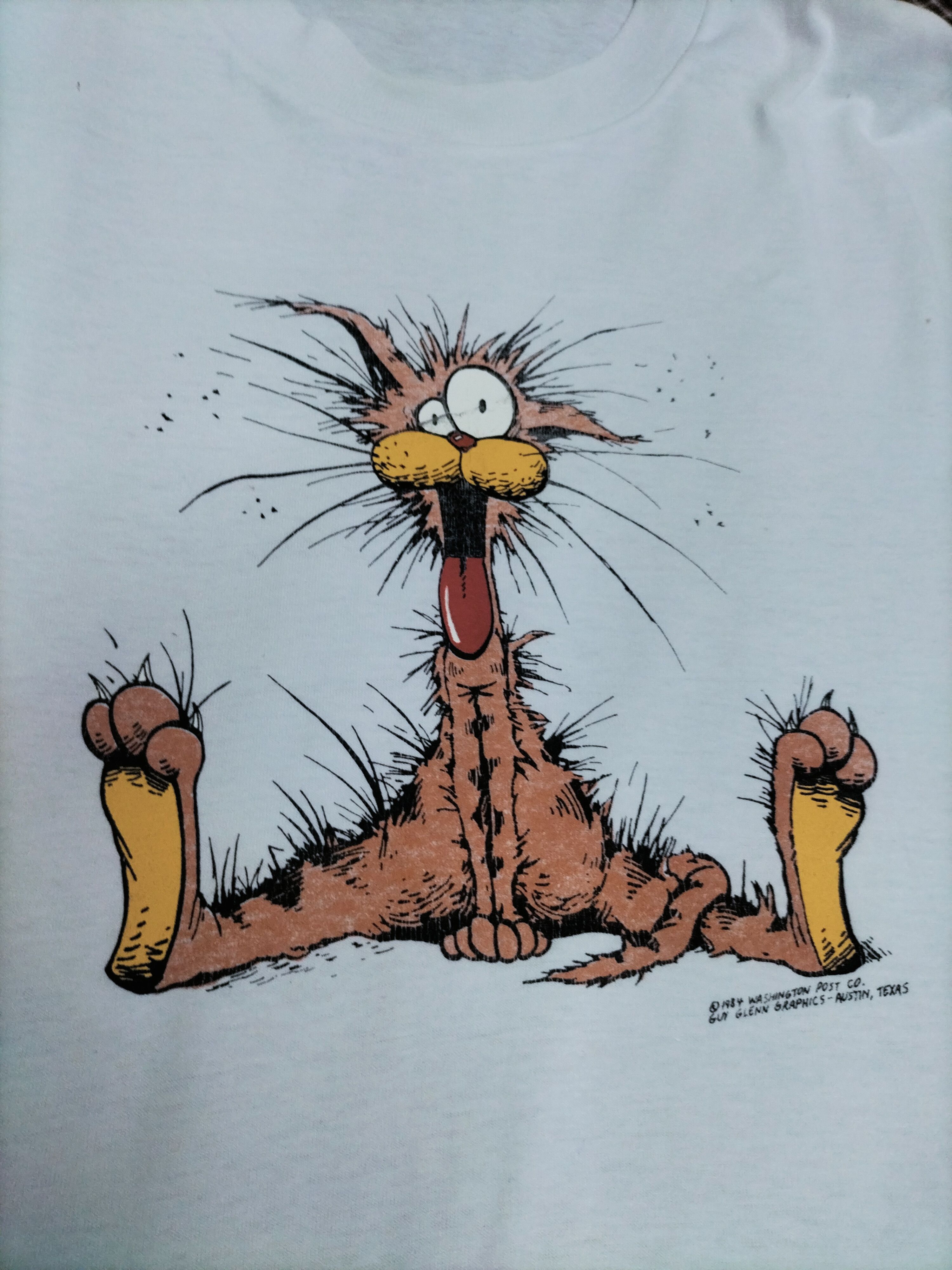 Vintage Vintage 80's bill the cat Tshirt Size US M / EU 48-50 / 2 - 8 Thumbnail
