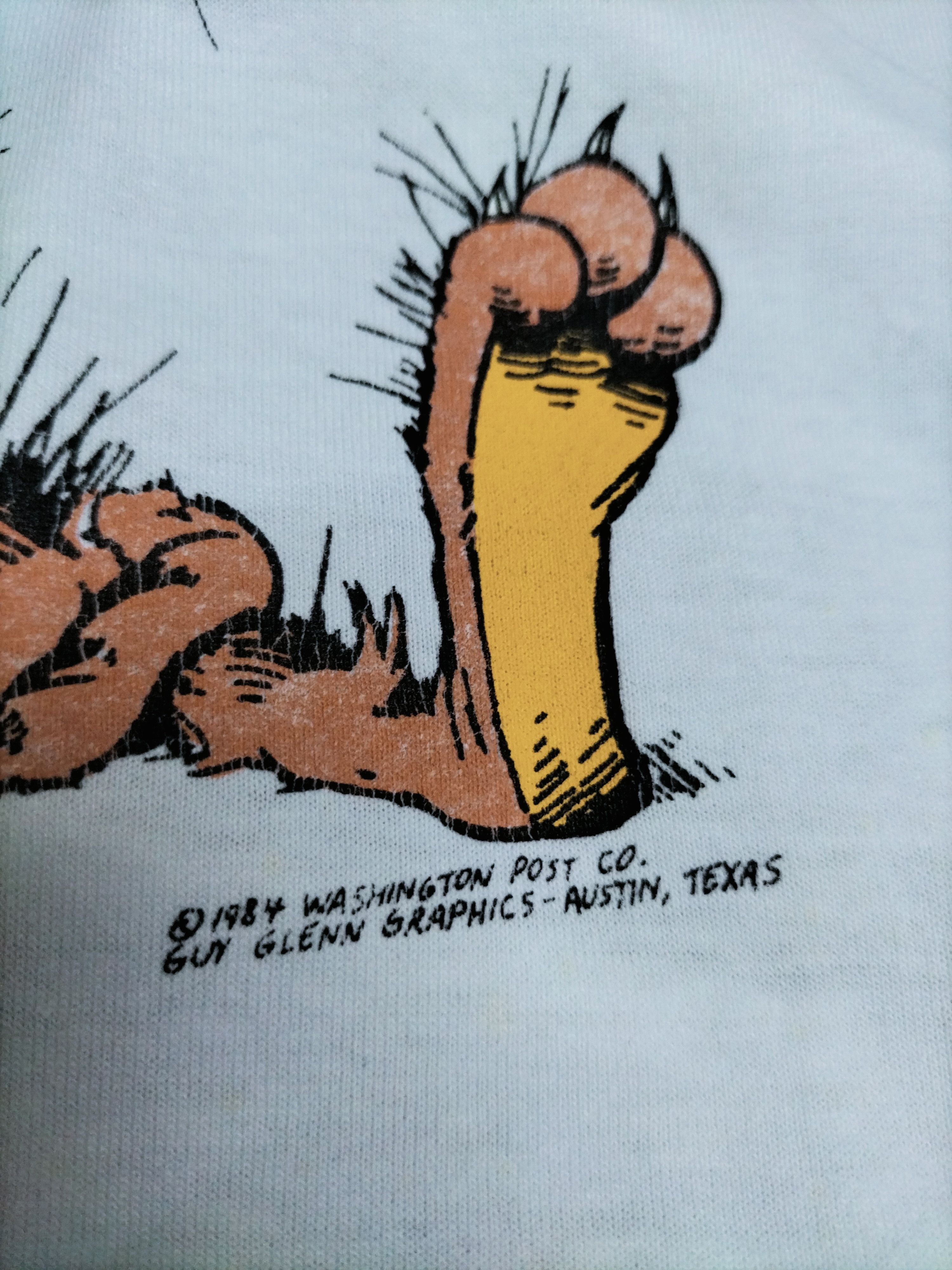 Vintage Vintage 80's bill the cat Tshirt Size US M / EU 48-50 / 2 - 4 Thumbnail