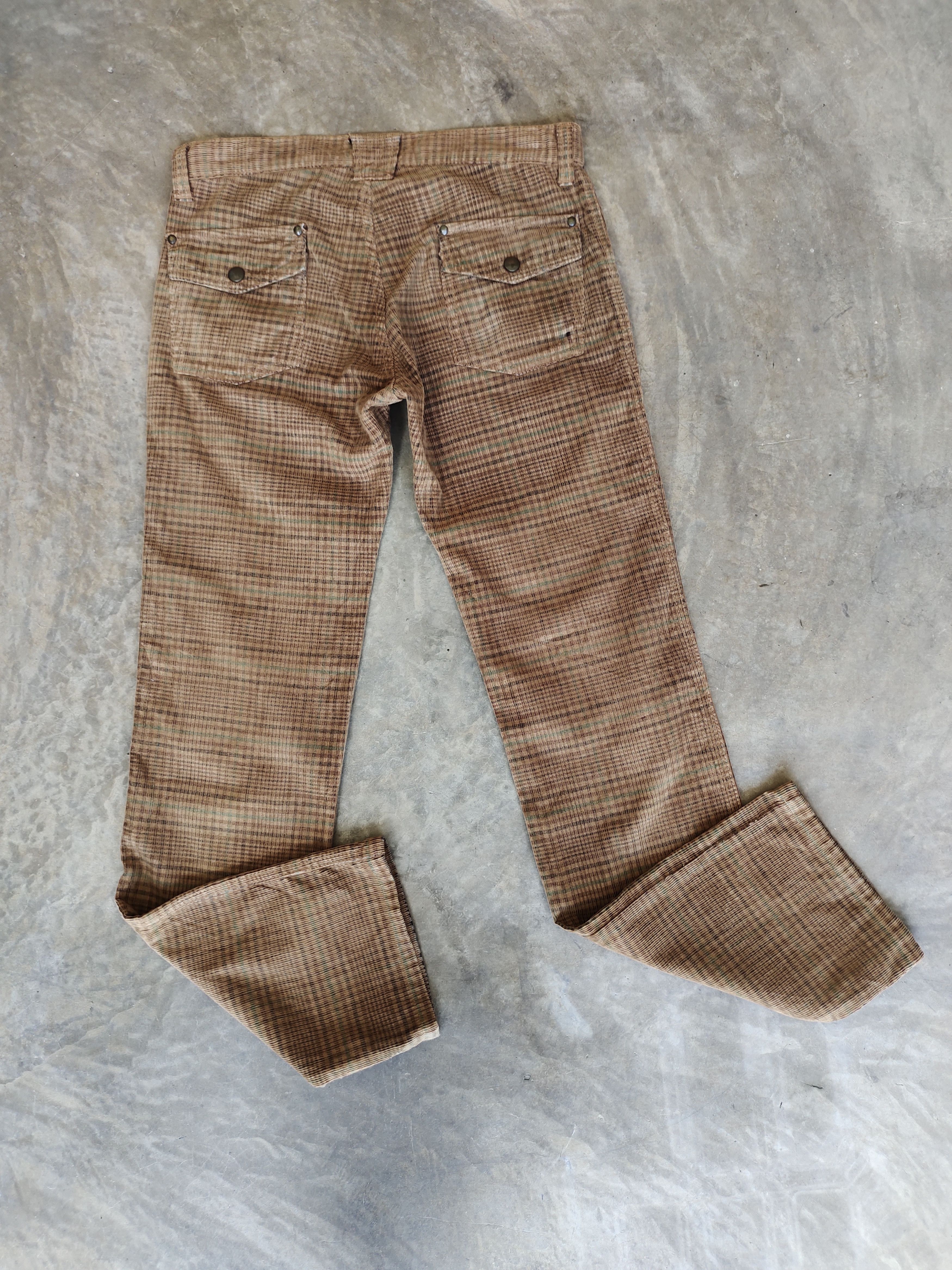ABAHOUSE Abahouse Checkered Denim Pants Size US 31 - 10 Thumbnail