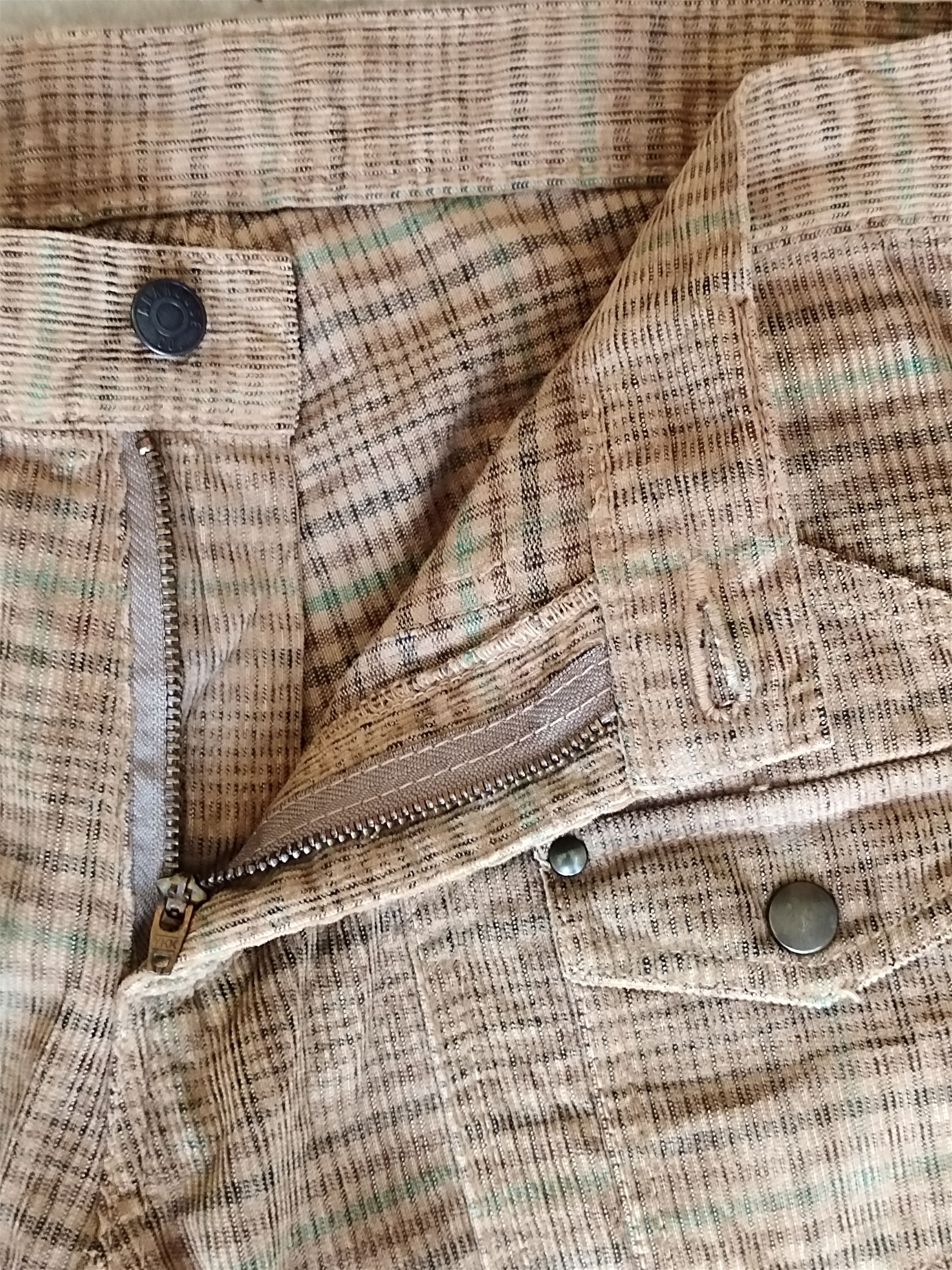 ABAHOUSE Abahouse Checkered Denim Pants Size US 31 - 12 Thumbnail
