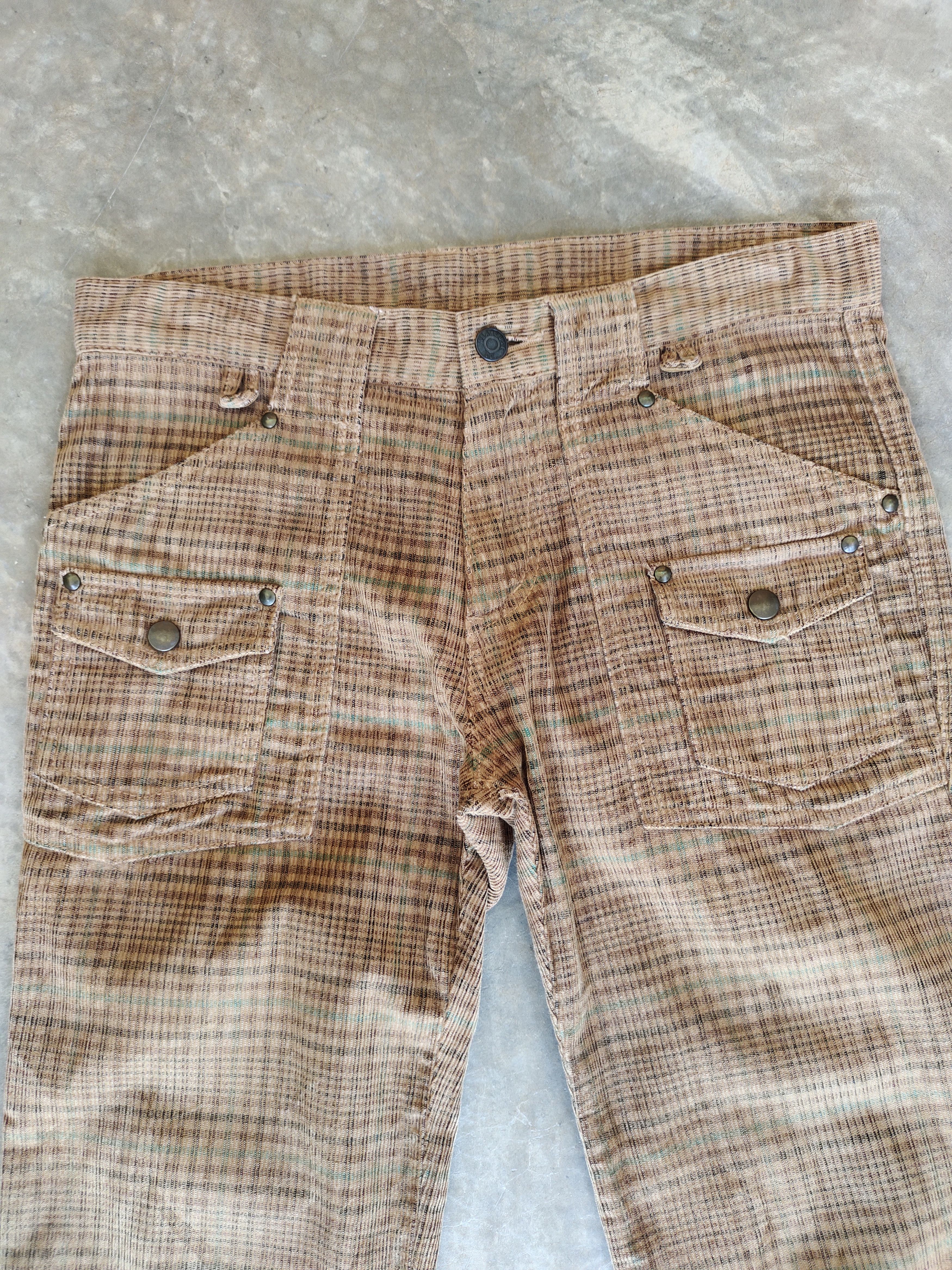 ABAHOUSE Abahouse Checkered Denim Pants Size US 31 - 3 Thumbnail