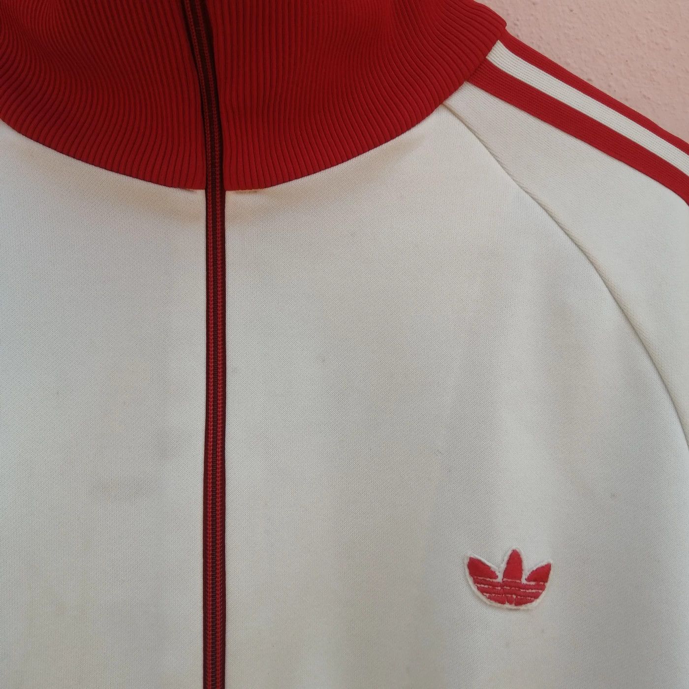 Adidas × Descente × Vintage VINTAGE ADIDAS SWEATER JACKET Size US XL / EU 56 / 4 - 2 Thumbnail