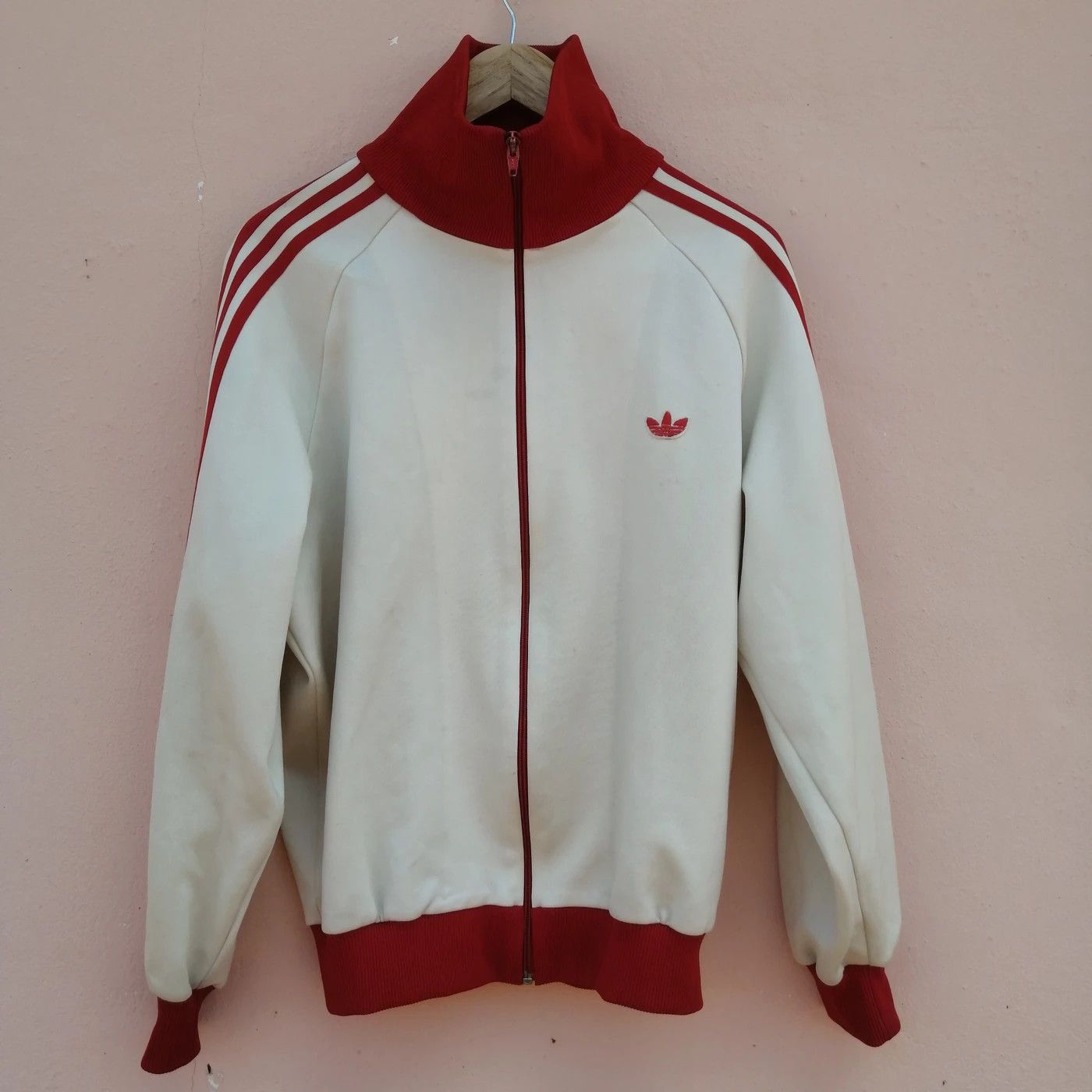 Adidas × Descente × Vintage VINTAGE ADIDAS SWEATER JACKET Size US XL / EU 56 / 4 - 1 Thumbnail