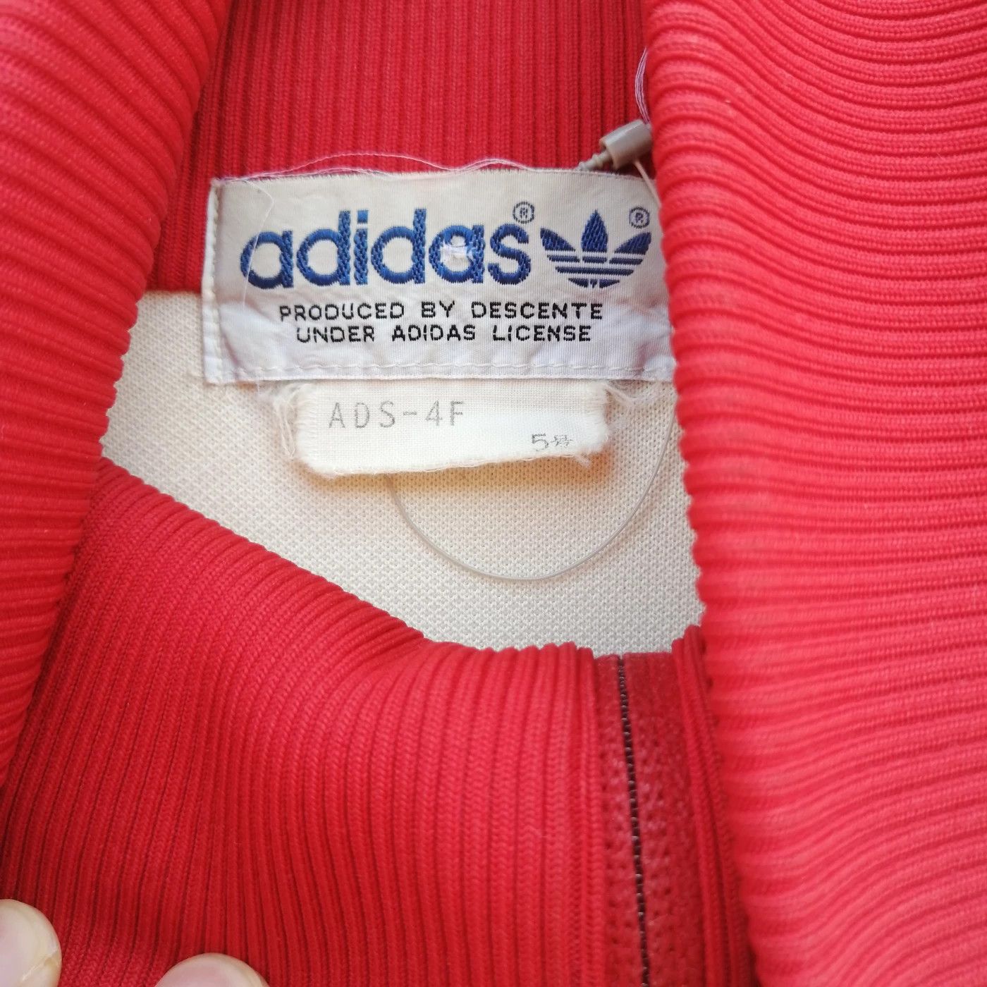 Adidas × Descente × Vintage VINTAGE ADIDAS SWEATER JACKET Size US XL / EU 56 / 4 - 9 Thumbnail