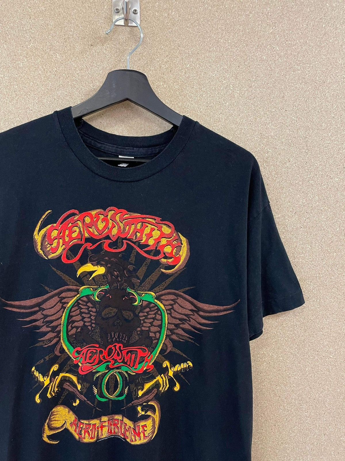 Band Tees × Vintage Vintage Aerosmith Aero Force One 1993 Tour Tee - XL Size US XL / EU 56 / 4 - 2 Thumbnail