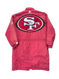 Vintage 90s San Francisco 49ers Niners NFL Starter Jacket Coat 