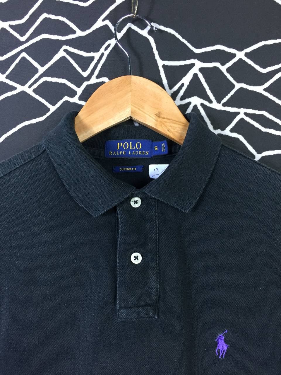Polo Ralph Lauren Vtg Polo Ralph Lauren Custom Fit Polo Tee Size US S / EU 44-46 / 1 - 3 Thumbnail