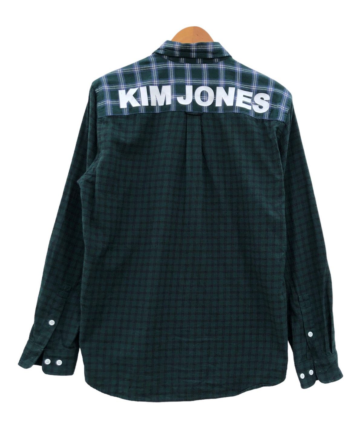 🔥Kim Jones SS 18 Big Logo Flannel Shirt 🔥