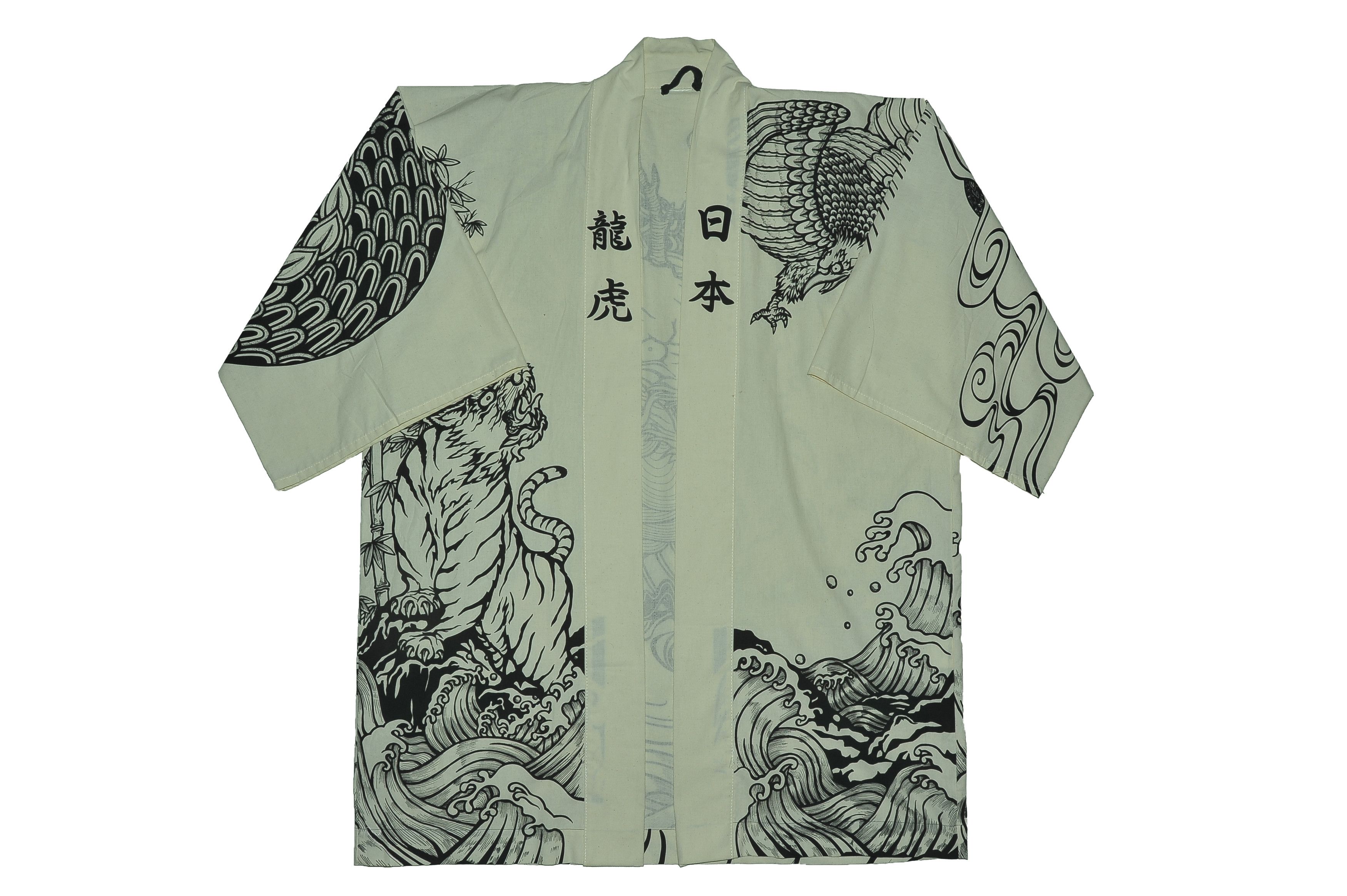 Other Vintage Japanese Dragon Kimono Size US XL / EU 56 / 4 - 1 Thumbnail