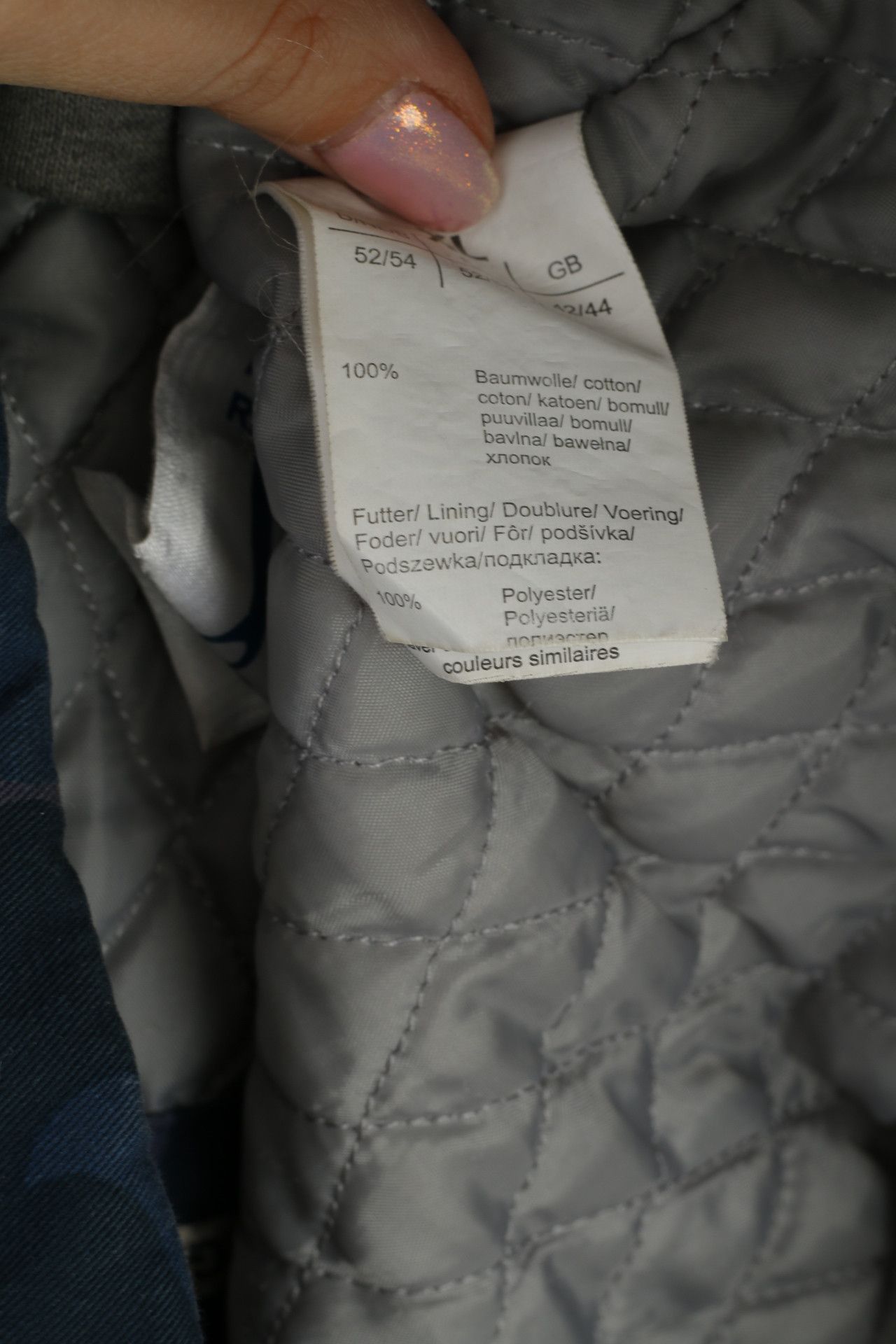 Vintage Nangaparbat Experience Men XL Jacket Blue Moro Cotton 3700 Size US XL / EU 56 / 4 - 8 Thumbnail