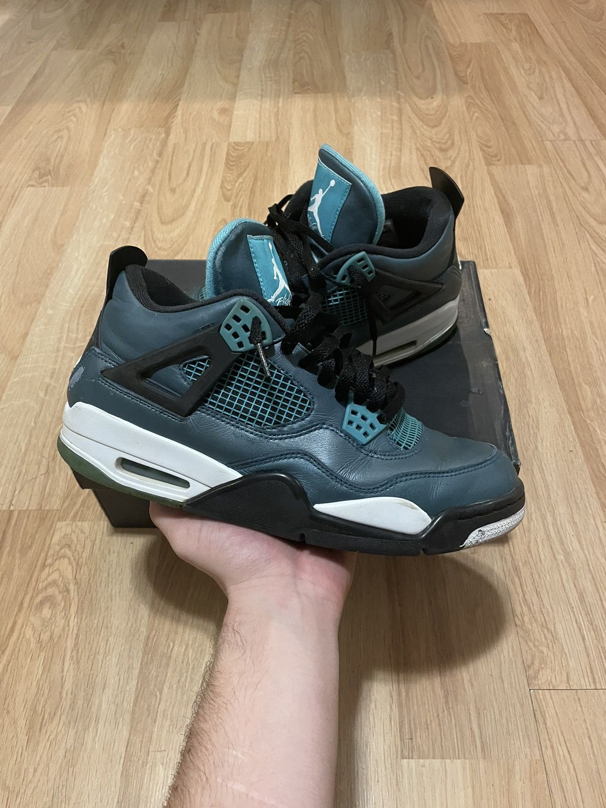 jordan 4 teal