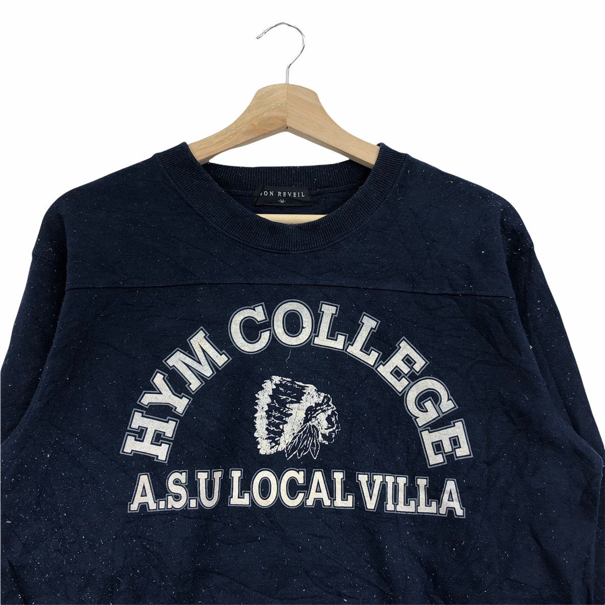 Vintage Vintage HYM College Local Villa Bon Reveil Sweatshirts Size US M / EU 48-50 / 2 - 3 Thumbnail