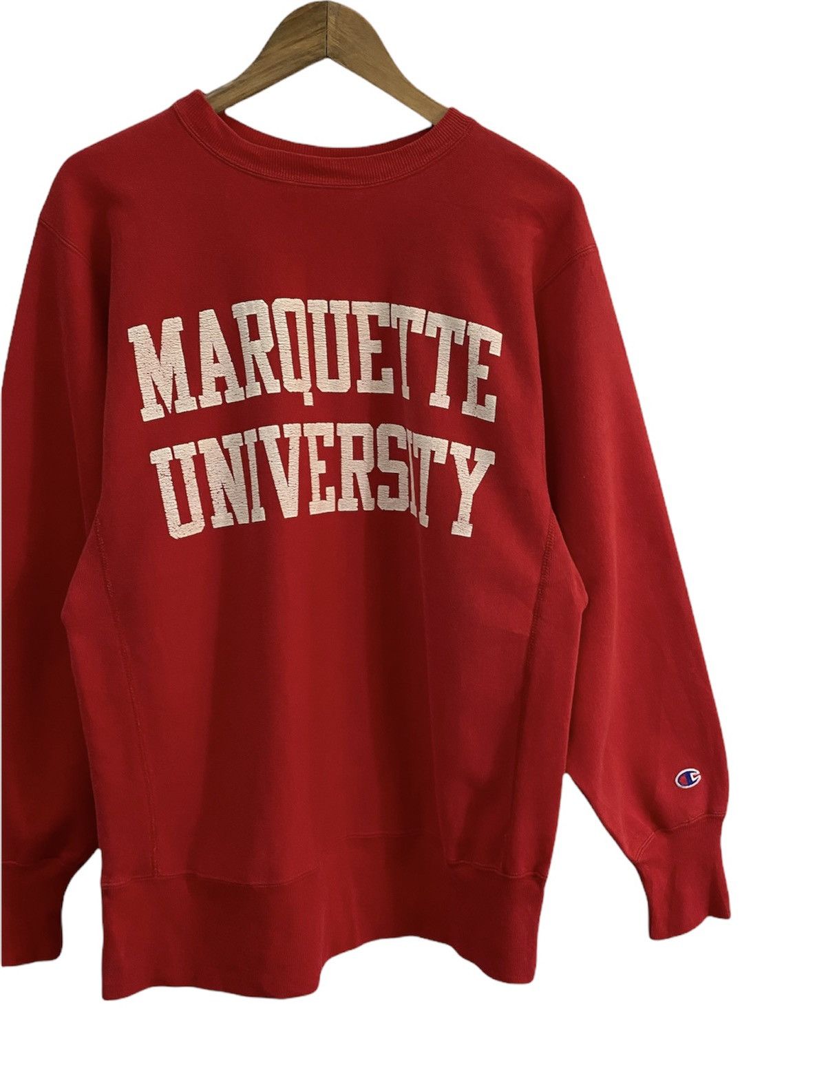 Champion × Vintage 🔥VINTAGE 80s CHAMPION REVERSE WEAVE MARQUETTE UNIVERSITY Size US M / EU 48-50 / 2 - 4 Thumbnail