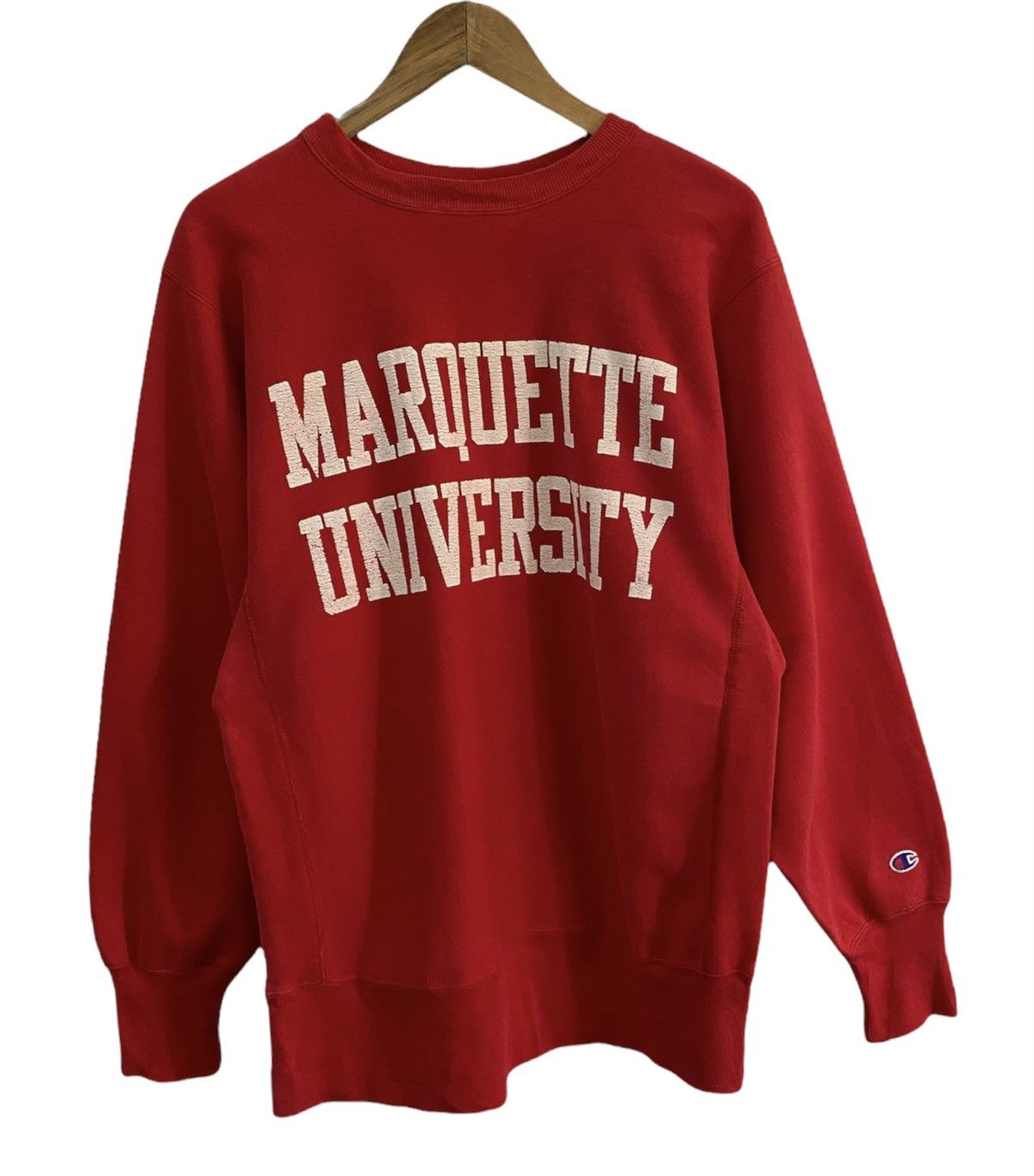 Champion × Vintage 🔥VINTAGE 80s CHAMPION REVERSE WEAVE MARQUETTE UNIVERSITY Size US M / EU 48-50 / 2 - 7 Thumbnail