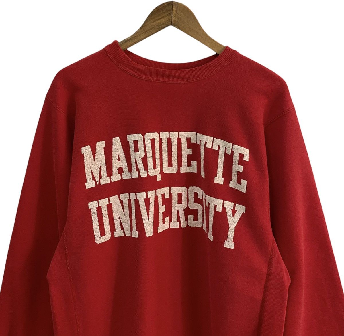 Champion × Vintage 🔥VINTAGE 80s CHAMPION REVERSE WEAVE MARQUETTE UNIVERSITY Size US M / EU 48-50 / 2 - 2 Thumbnail