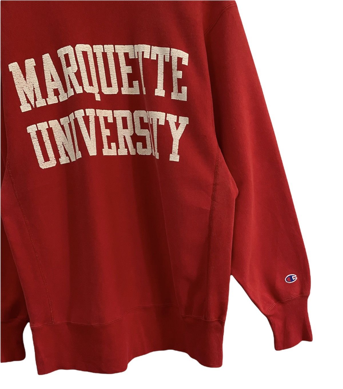 Champion × Vintage 🔥VINTAGE 80s CHAMPION REVERSE WEAVE MARQUETTE UNIVERSITY Size US M / EU 48-50 / 2 - 6 Thumbnail