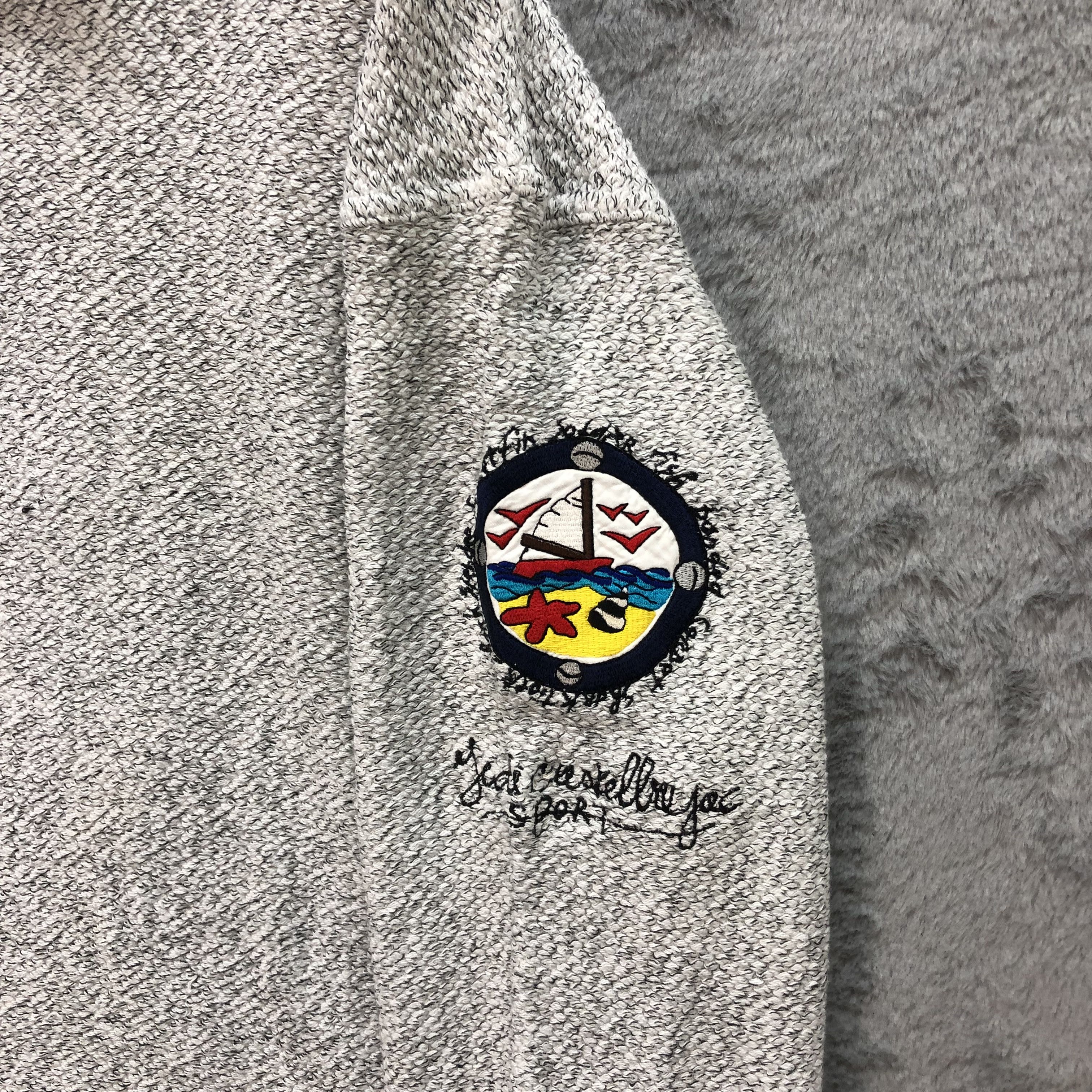 Jean Charles De Castelbajac Jean Charles De Castelbajac Long Sleeve Polo Shirt #5911-213 Size US M / EU 48-50 / 2 - 7 Thumbnail