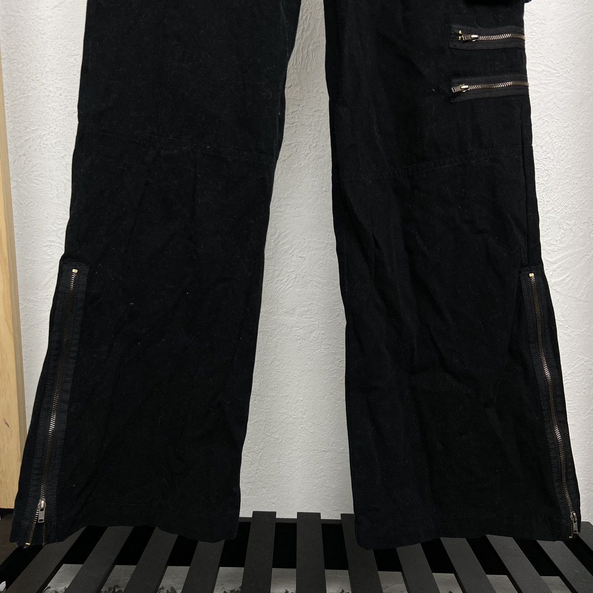 Japanese Brand VELOUR MULTIPOCKET TACTICAL CARGO PANTS 3208 Size US 32 / EU 48 - 4 Thumbnail