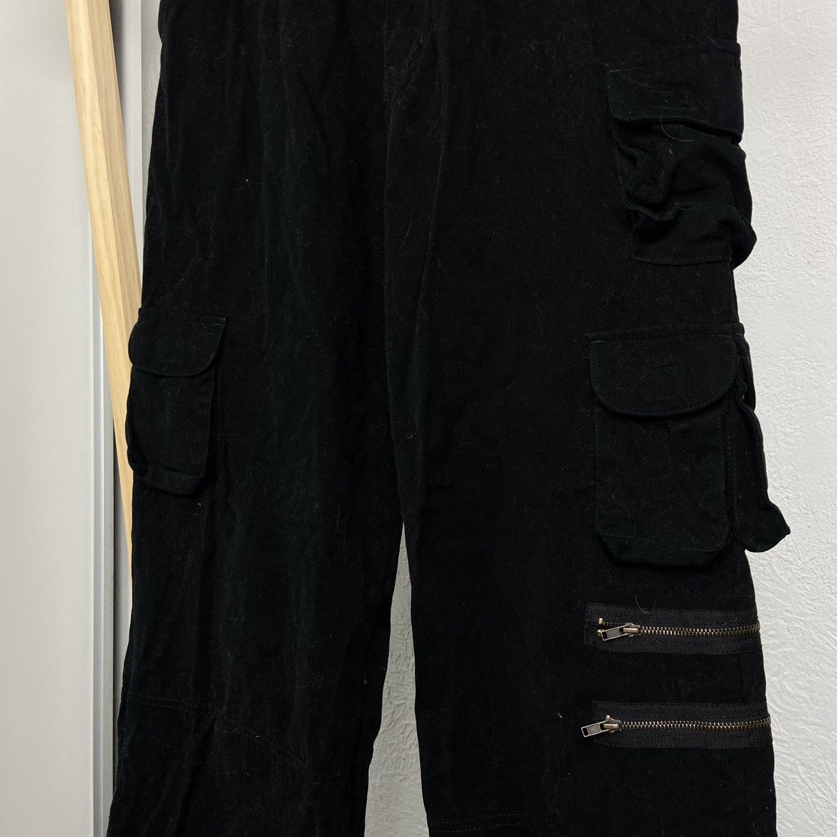 Japanese Brand VELOUR MULTIPOCKET TACTICAL CARGO PANTS 3208 Size US 32 / EU 48 - 3 Thumbnail