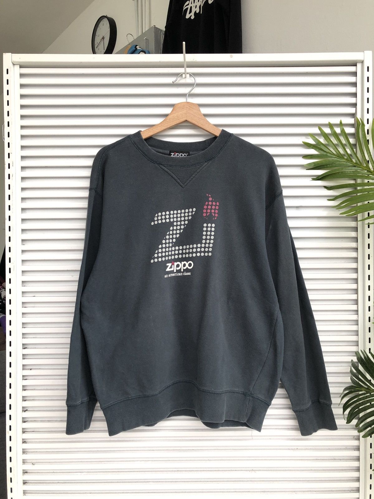 Japanese Brand × Vintage × Zippo Vintage Zippo USA Crewneck/Travis Flacko Scott Size US L / EU 52-54 / 3 - 1 Thumbnail