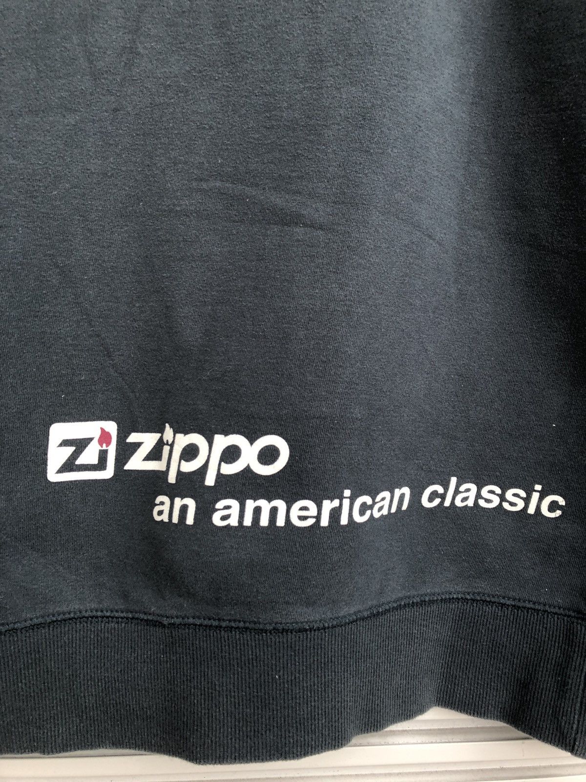 Japanese Brand × Vintage × Zippo Vintage Zippo USA Crewneck/Travis Flacko Scott Size US L / EU 52-54 / 3 - 5 Thumbnail