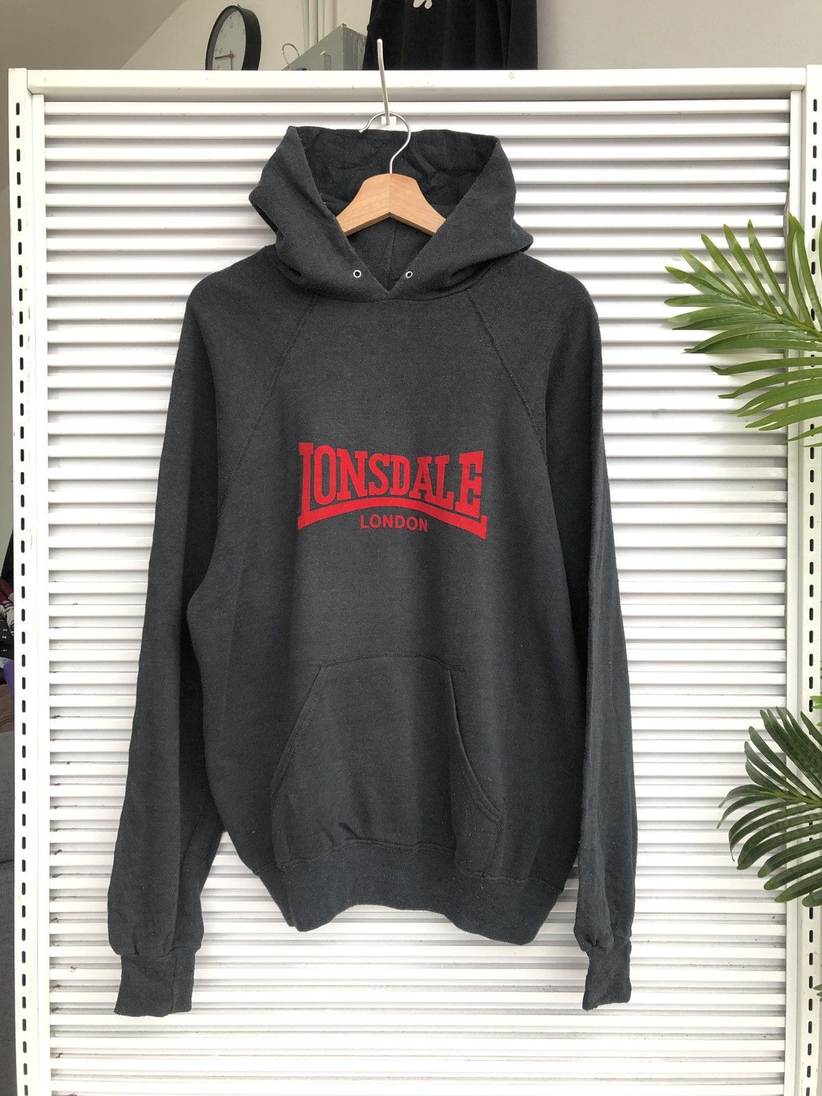 image of Lonsdale London Hoodies in Black, Men's (Size XL)